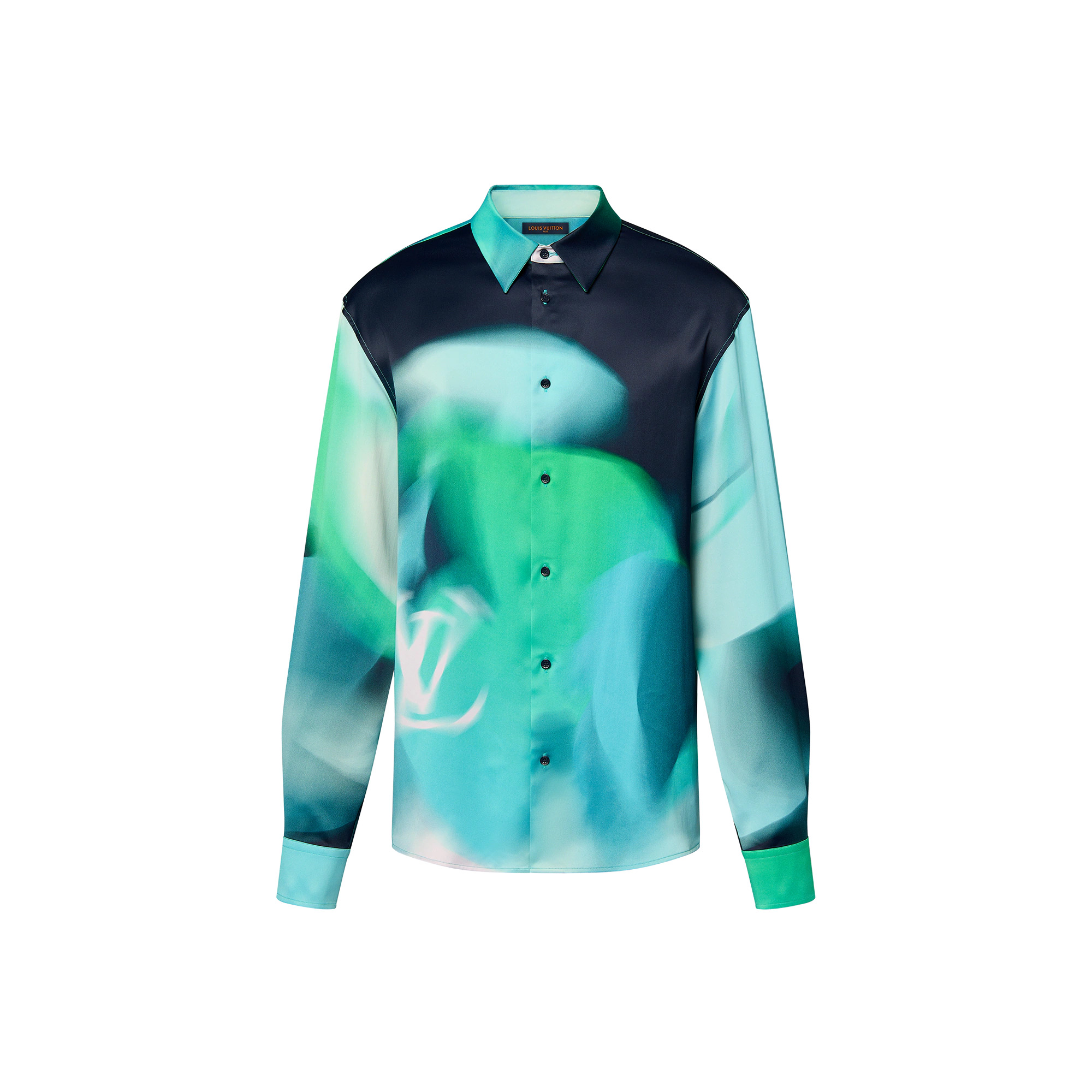 Printed Silk Blend Shirt - 1