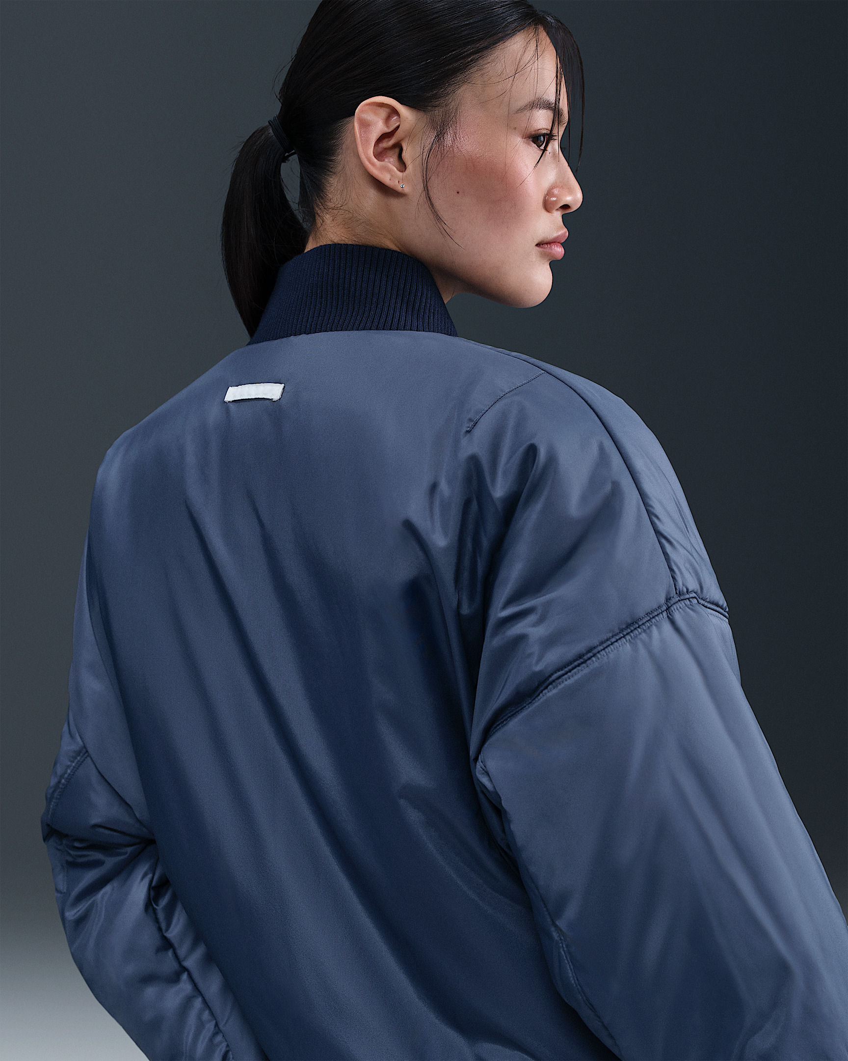 Nike Sportswear Women's Therma-FIT Reversible Bomber Jacket - 7