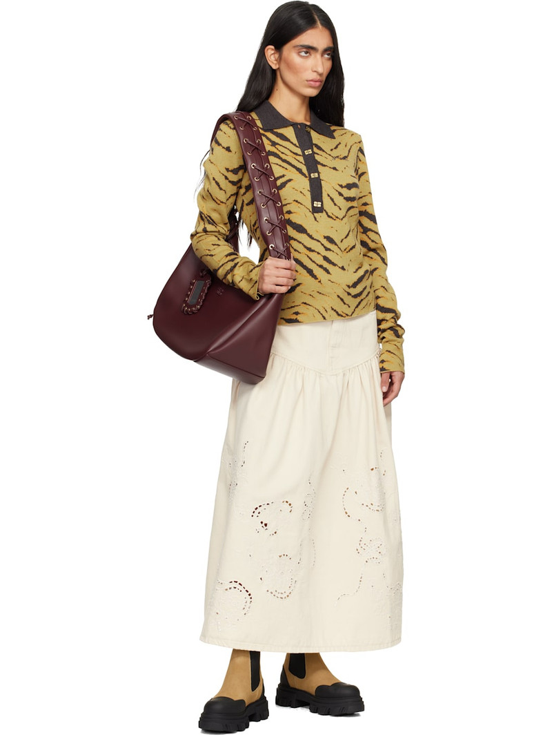 GANNI Brown Low Chelsea Boots outlook