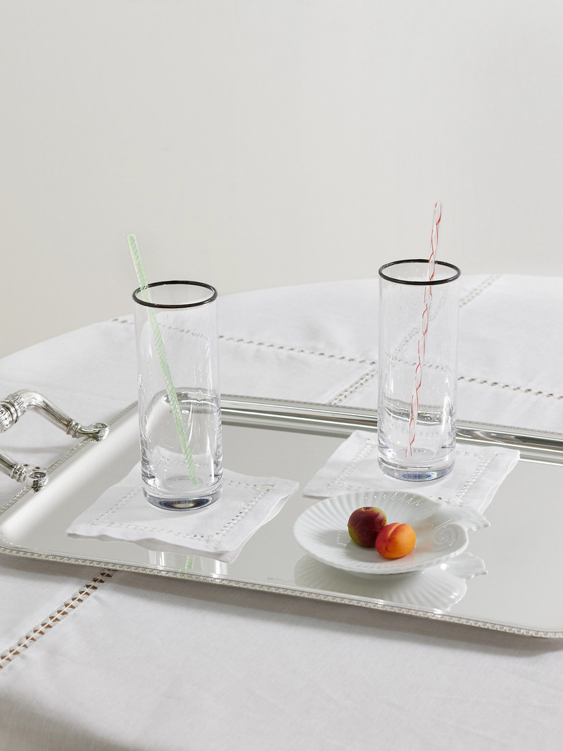 Gohar World Swizzle Murano Glass Cocktail Sticks outlook