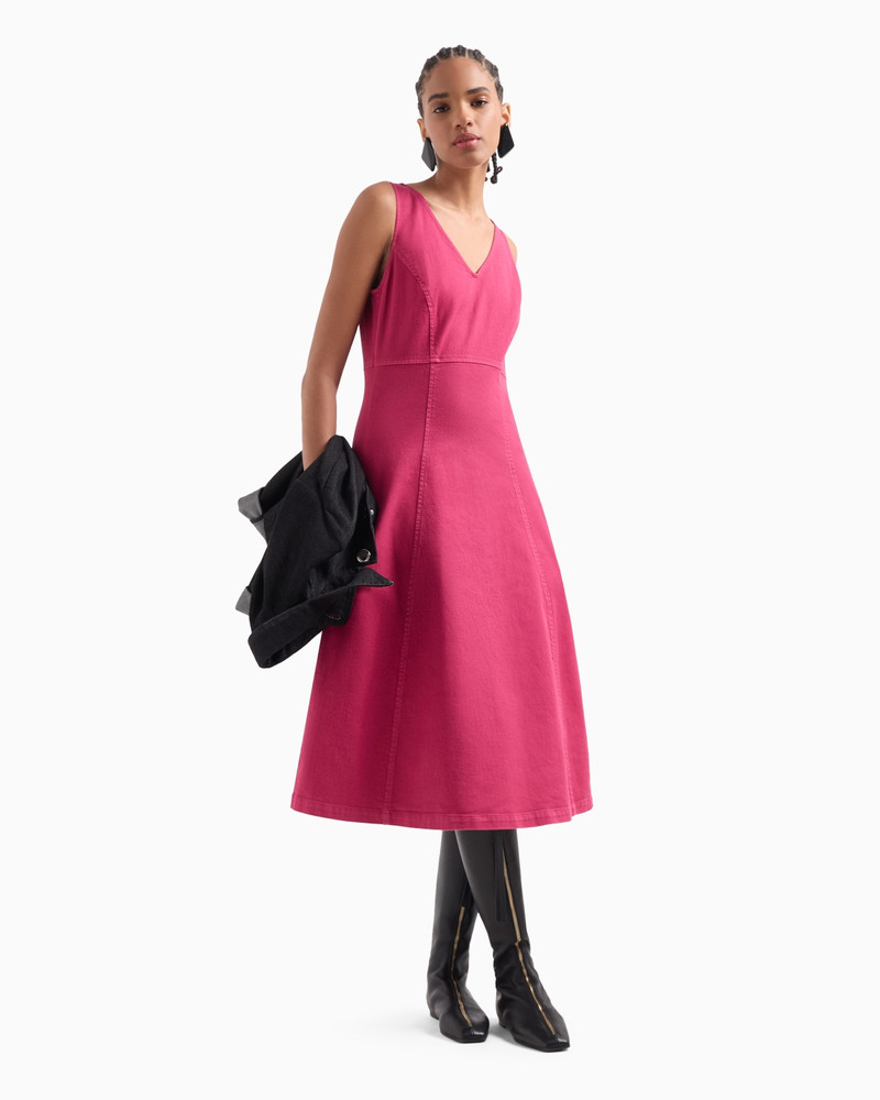 EMPORIO ARMANI Midi Dresses outlook