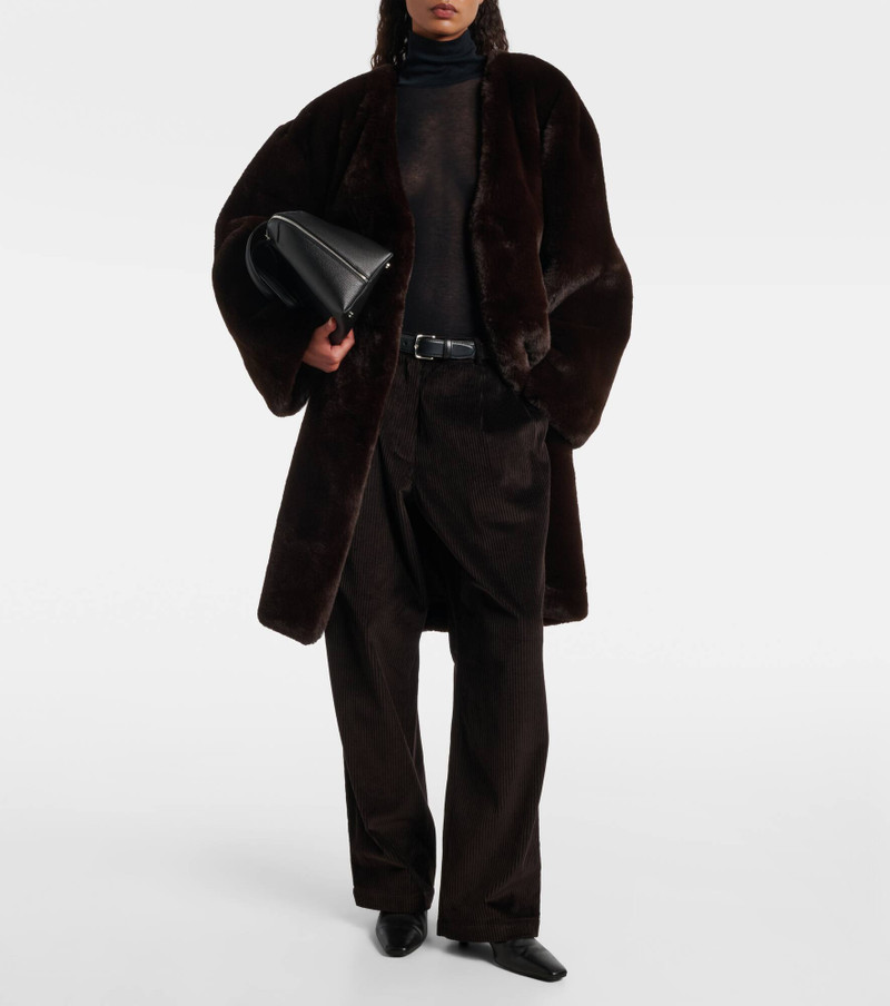 The Frankie Shop Norstrand cotton corduroy straight pants outlook