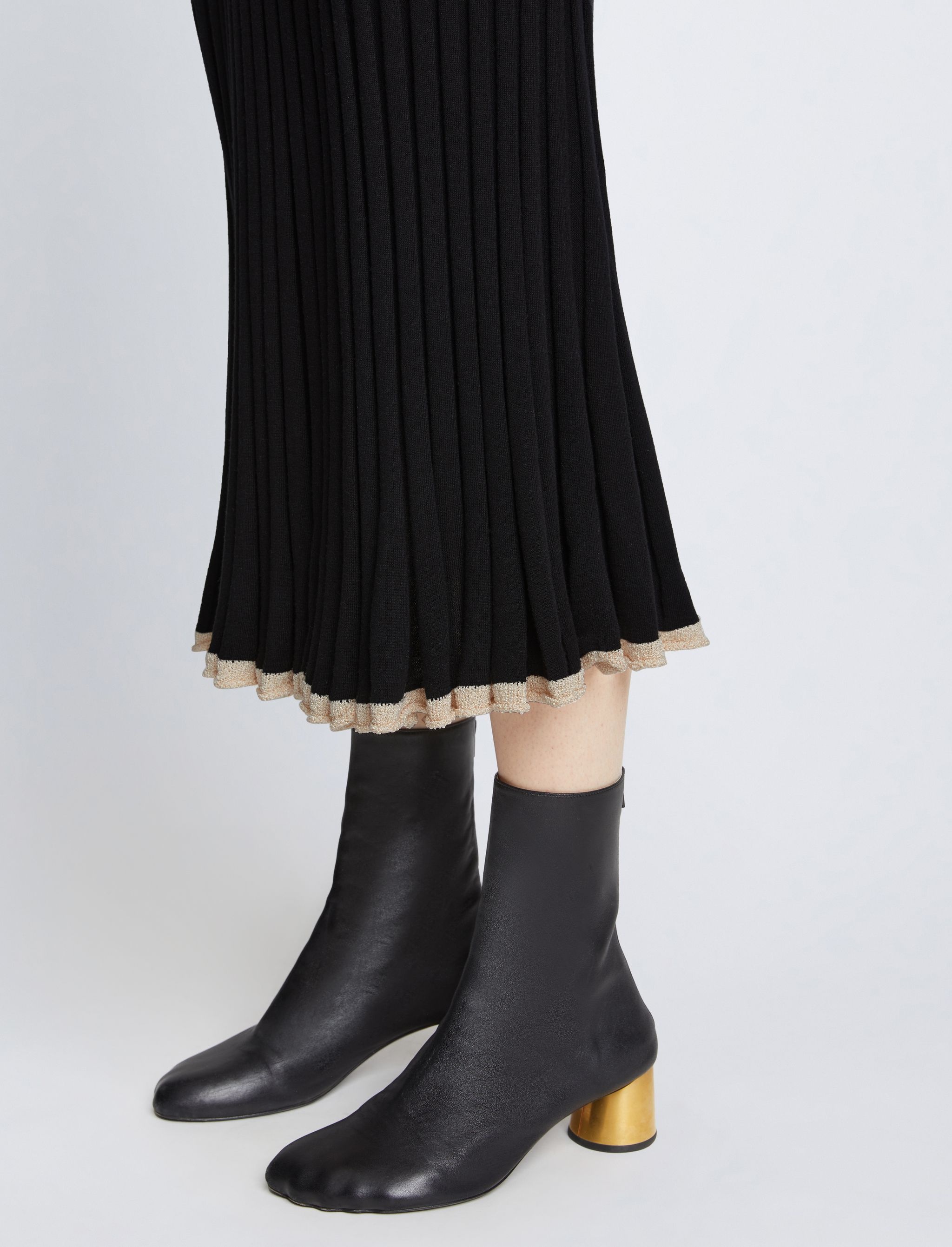 Silk Cashmere Skirt - 5