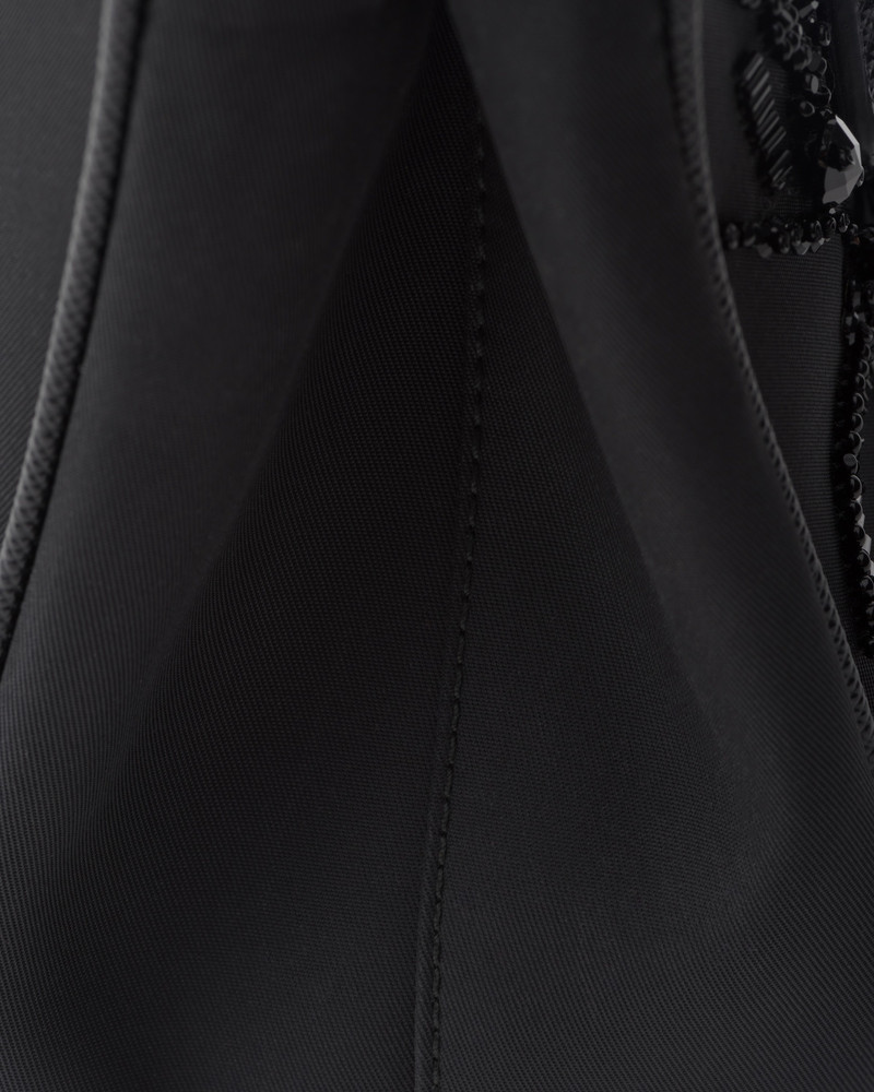 Prada Galleria embroidered Re-Nylon and Saffiano mini-bag 7