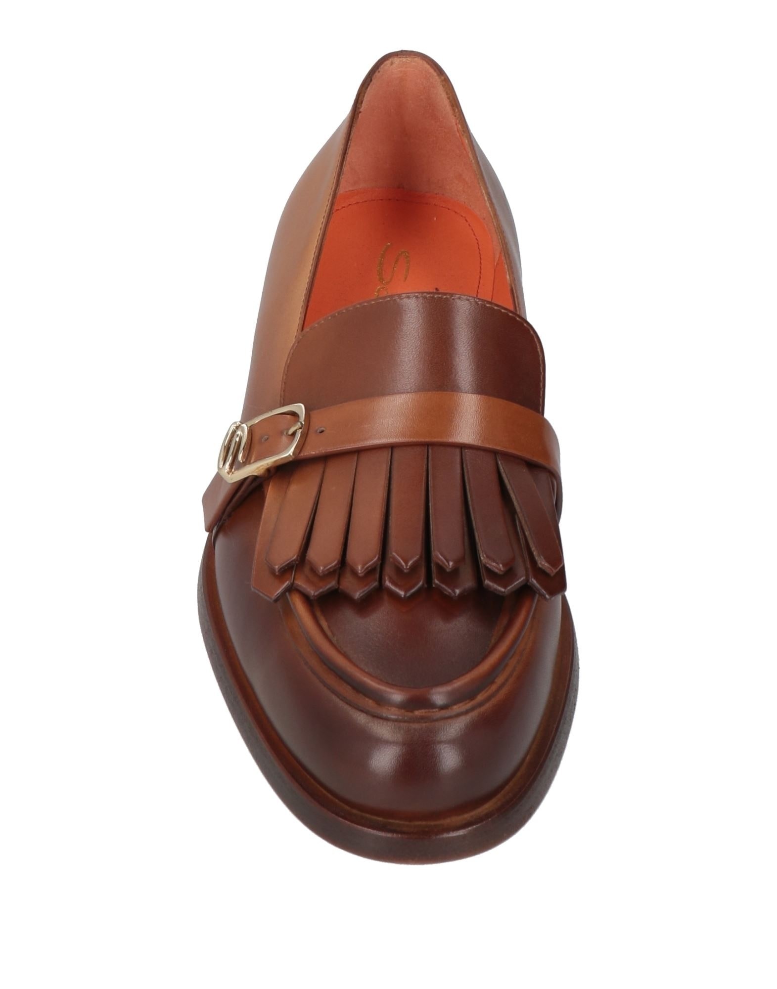 Brown Women's Loafers - 4