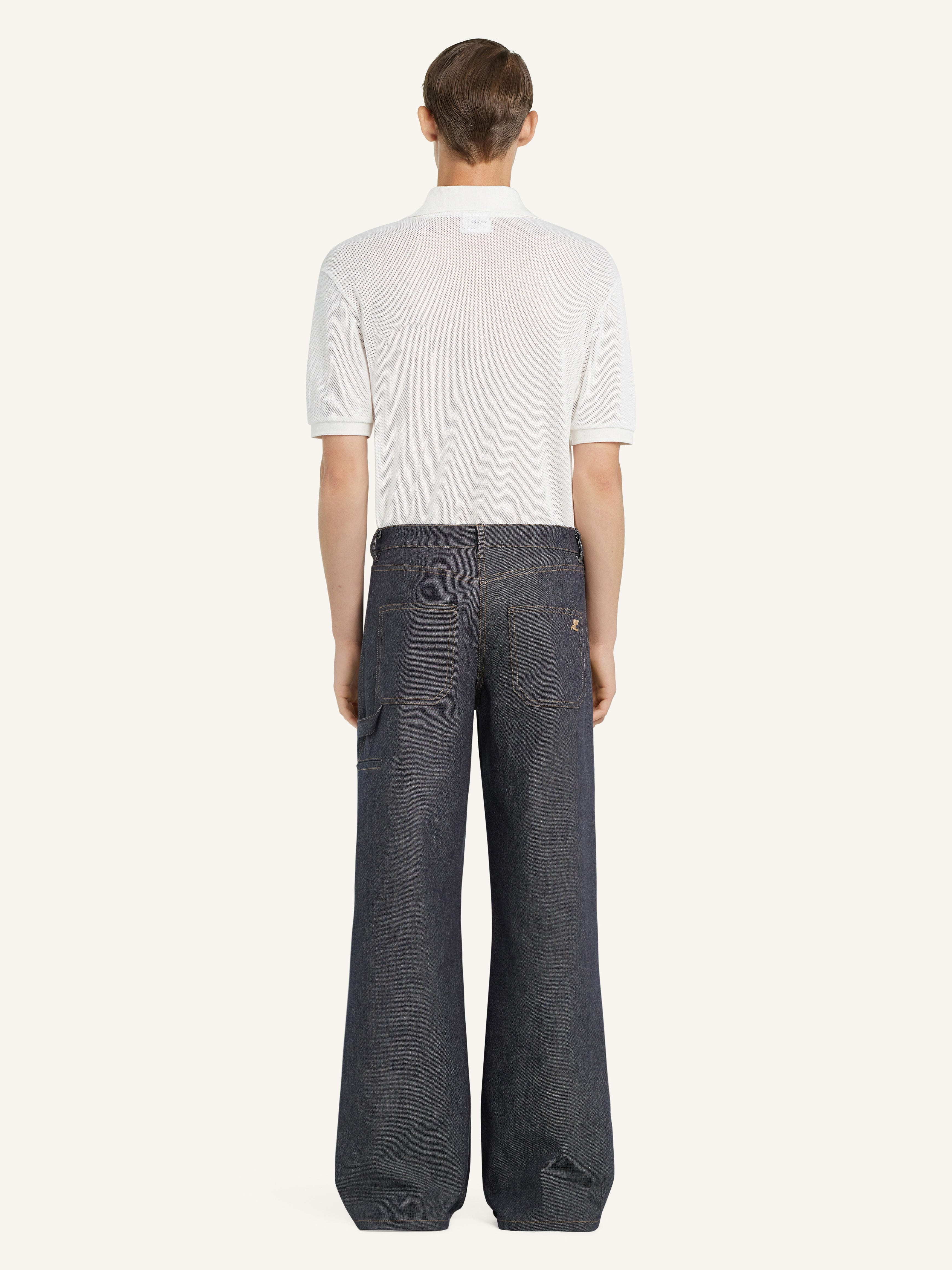 HAMMER DENIM BAGGY PANTS - 3