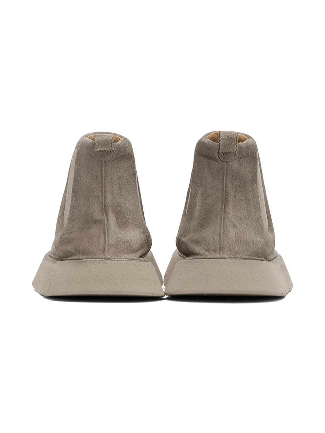 Beige Intagliata Beatle Boots - 2