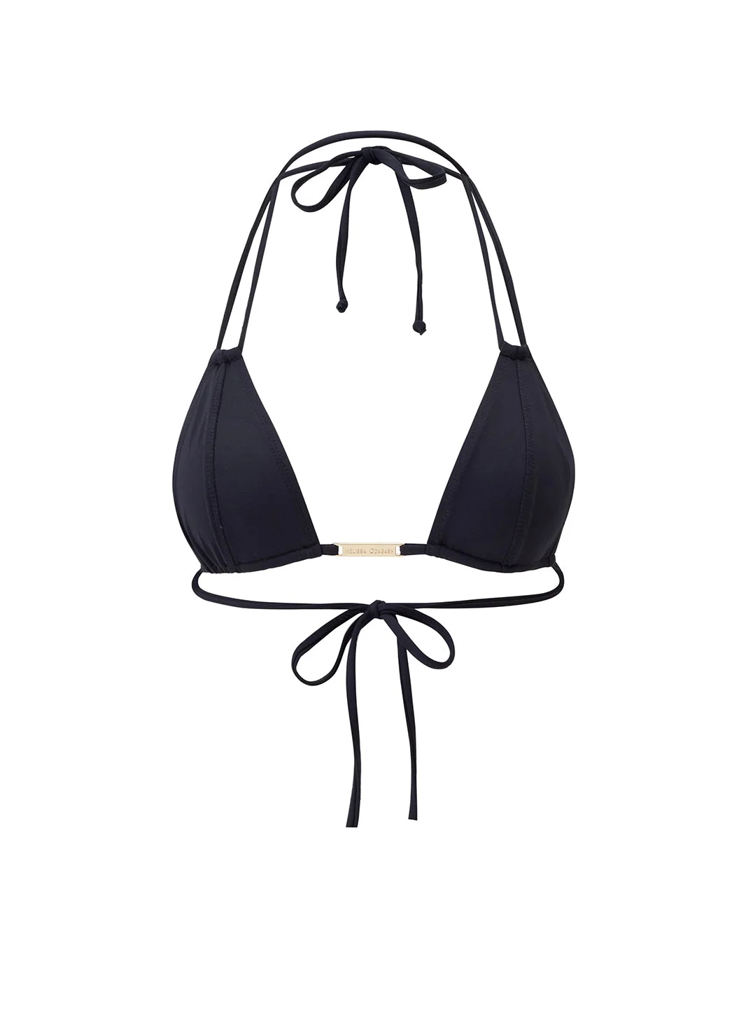 GIRONA BLACK BIKINI TOP - 1