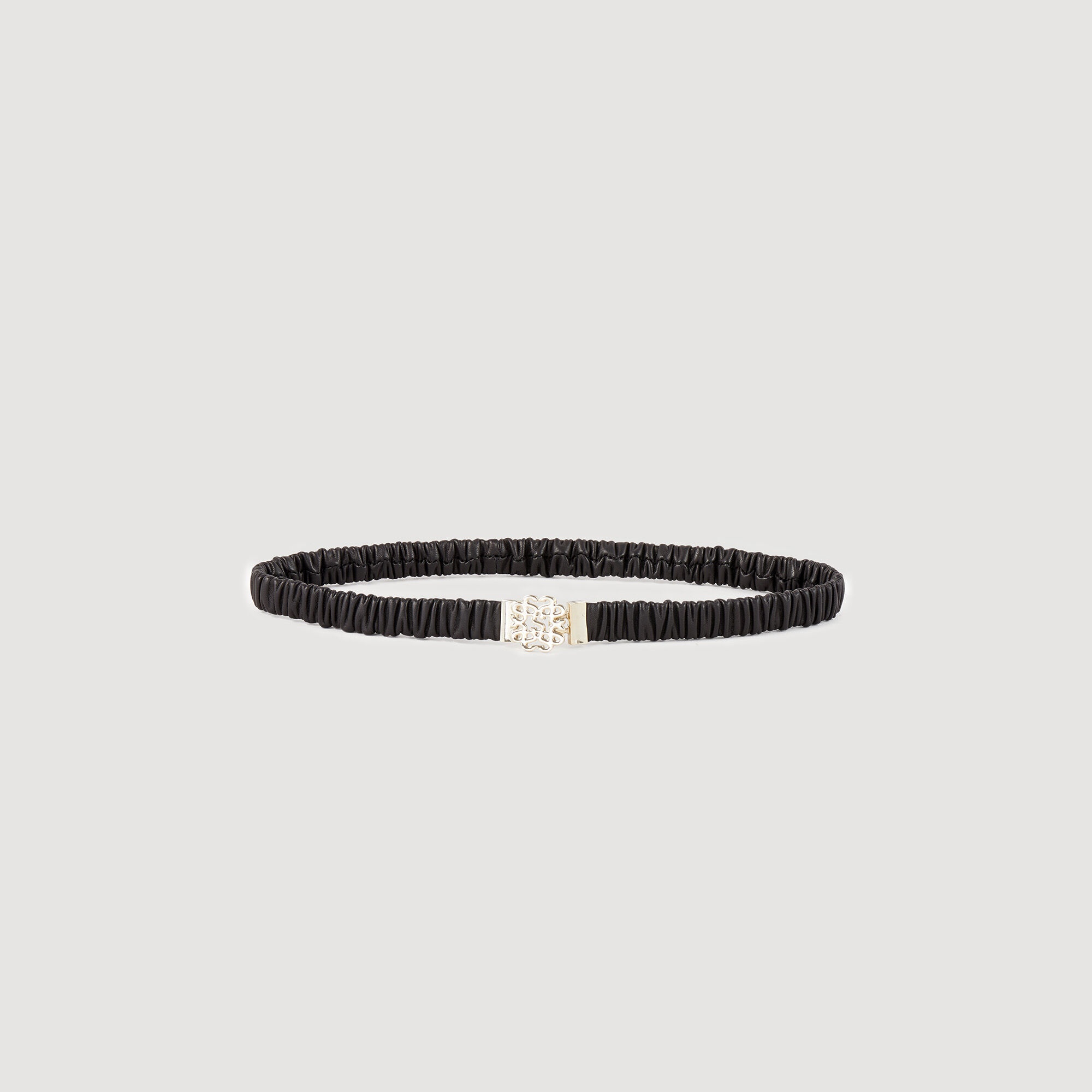 ELASTICATED LEATHER BELT - 2