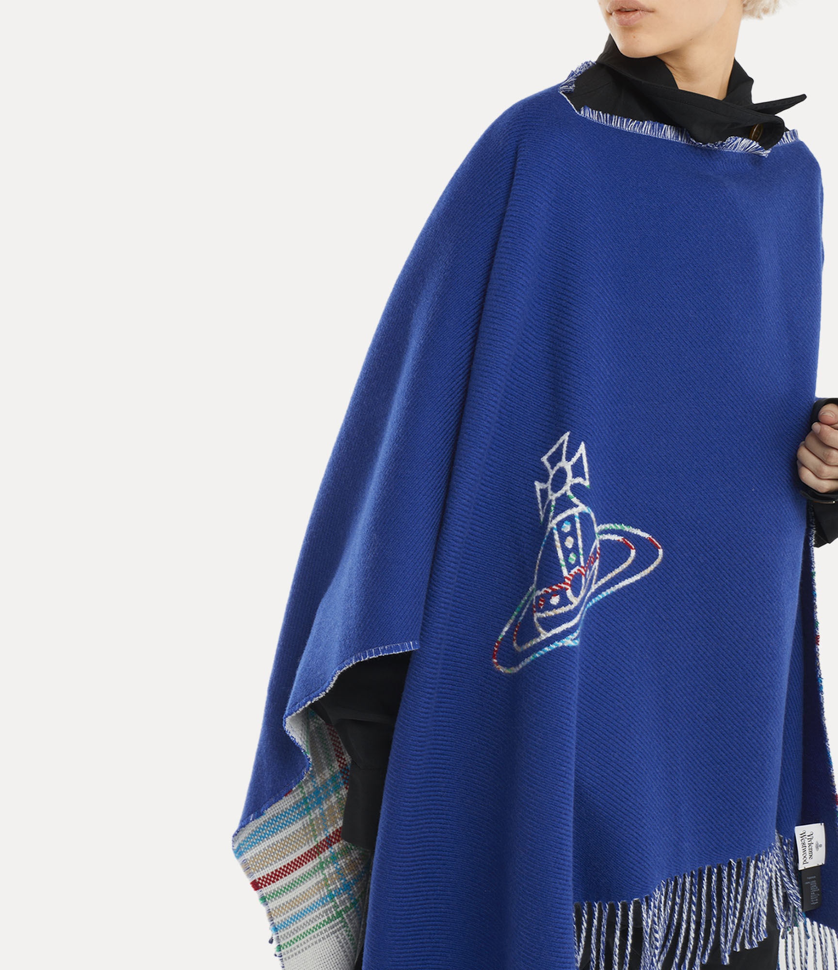 PONCHO MULTI COL. MADRAS - 3