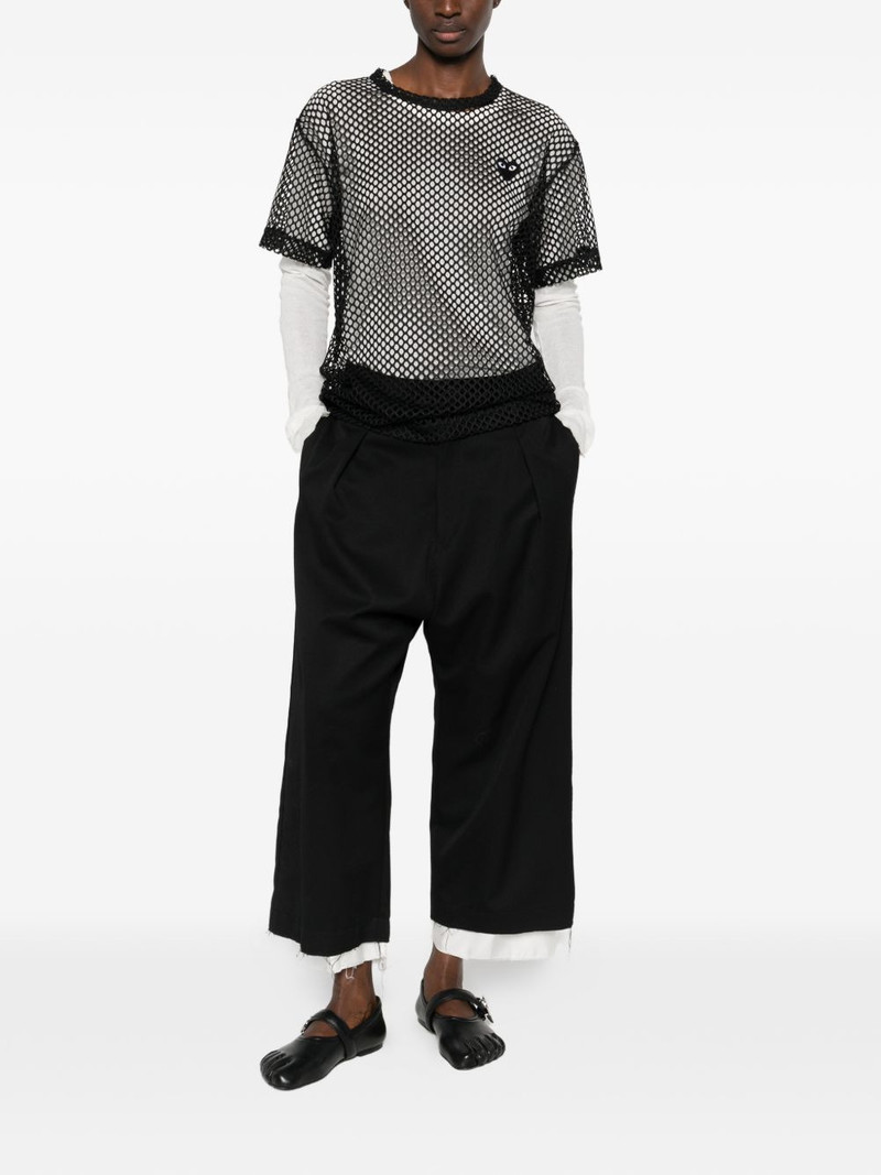 Comme des Garçons PLAY logo-patch T-shirt outlook