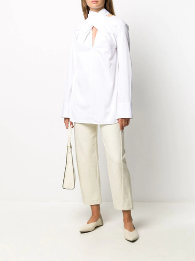 Jil Sander rear tie-fastening shirt outlook