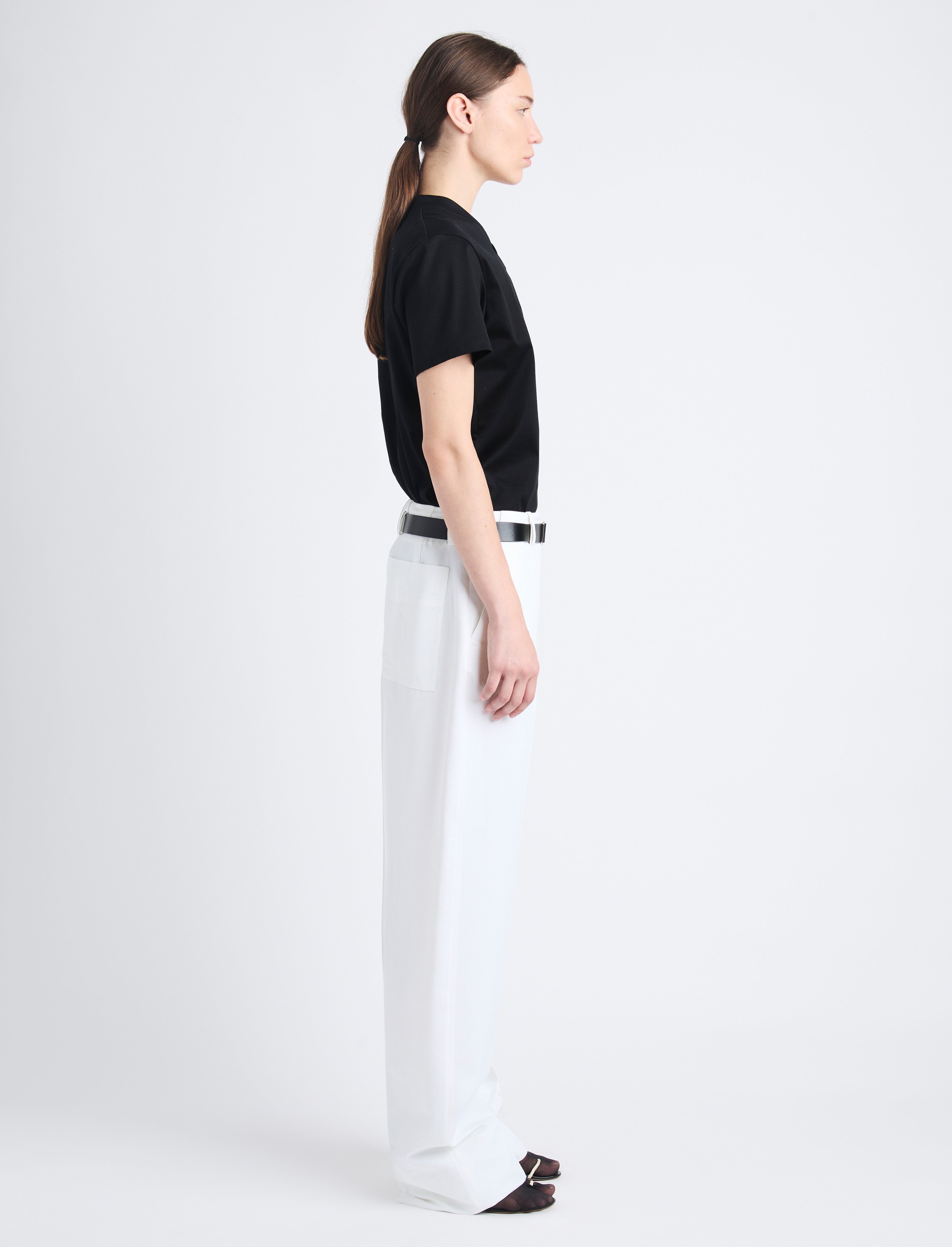 Joey Pant in Cotton Viscose - 3