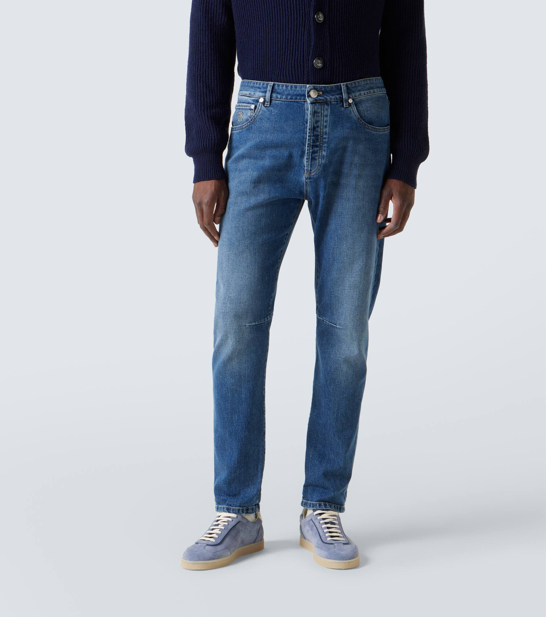 Mid-rise slim jeans - 3