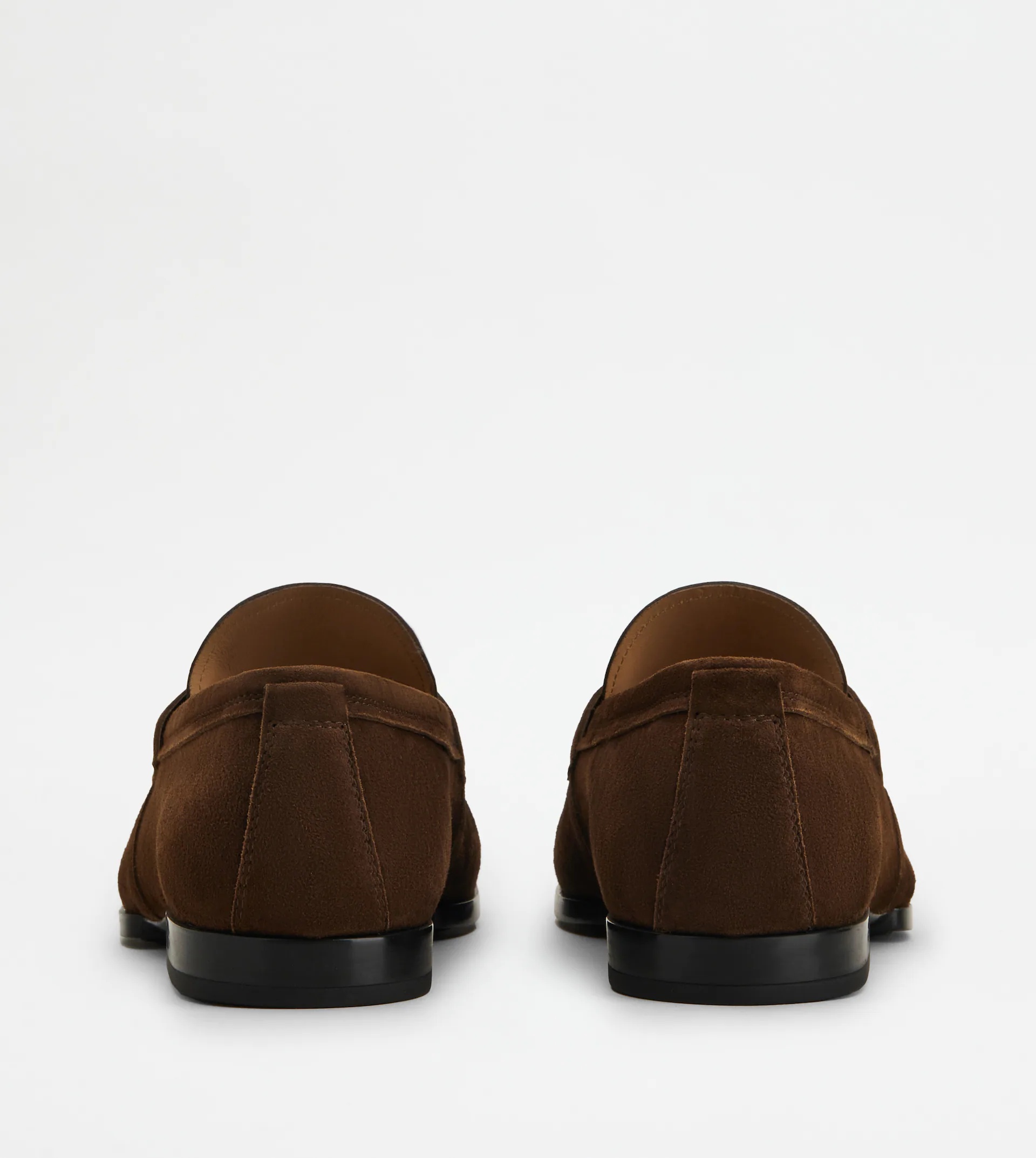 LOAFERS IN SUEDE - BROWN - 3
