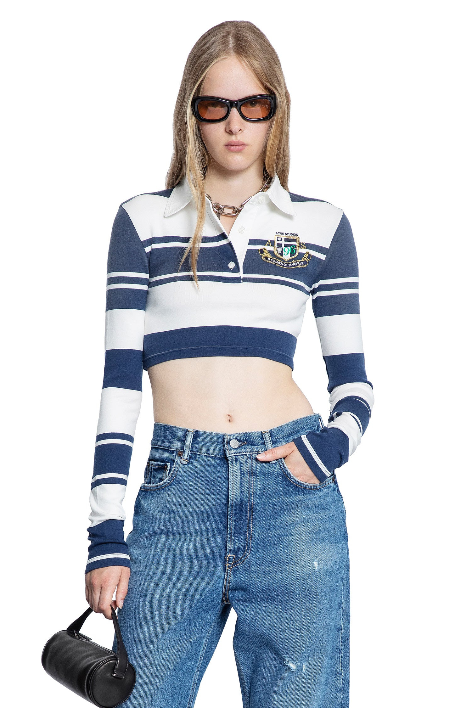 Cropped-Varsity-Polo-Shirt - 6