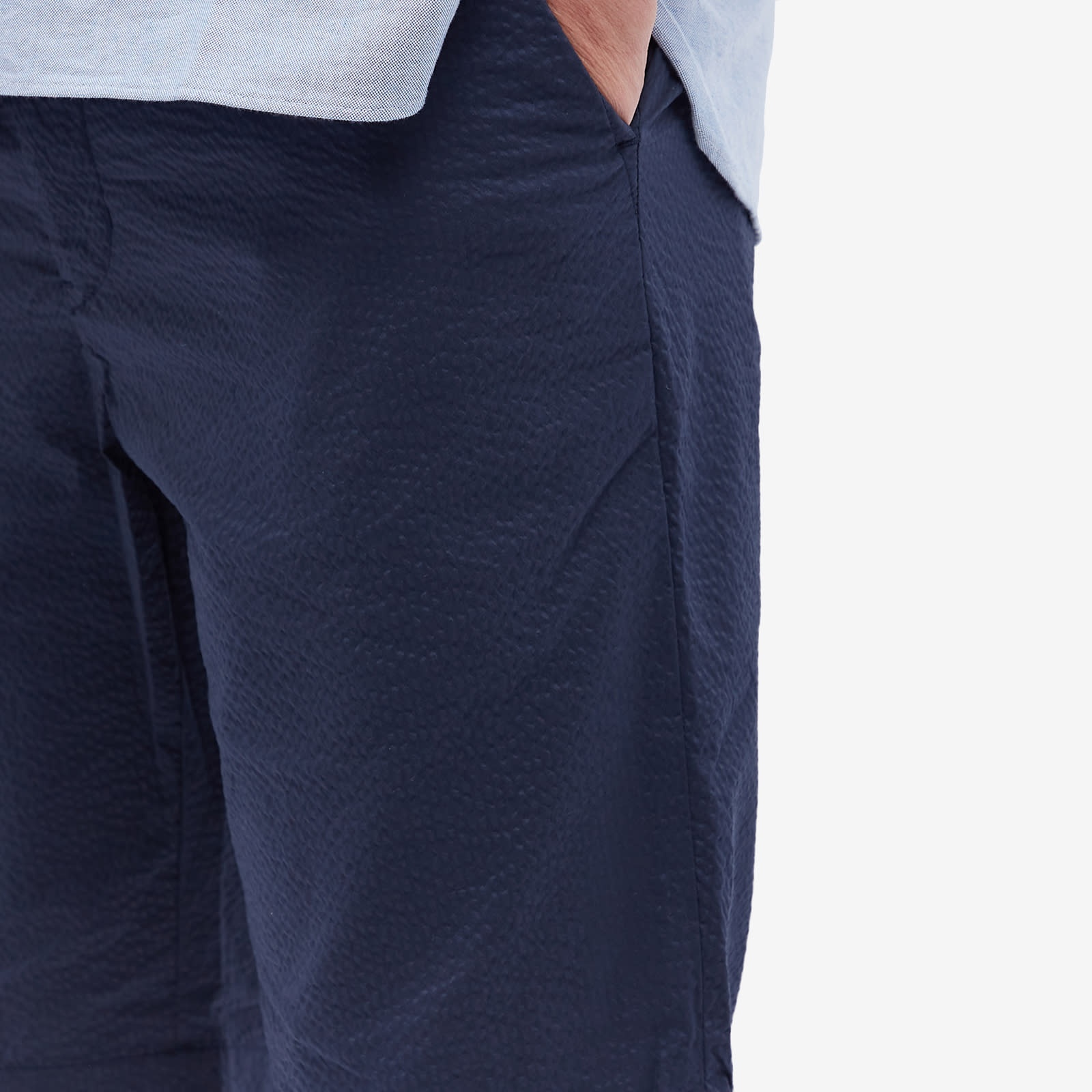 Beams Plus Ivy Seersucker Shorts - 5