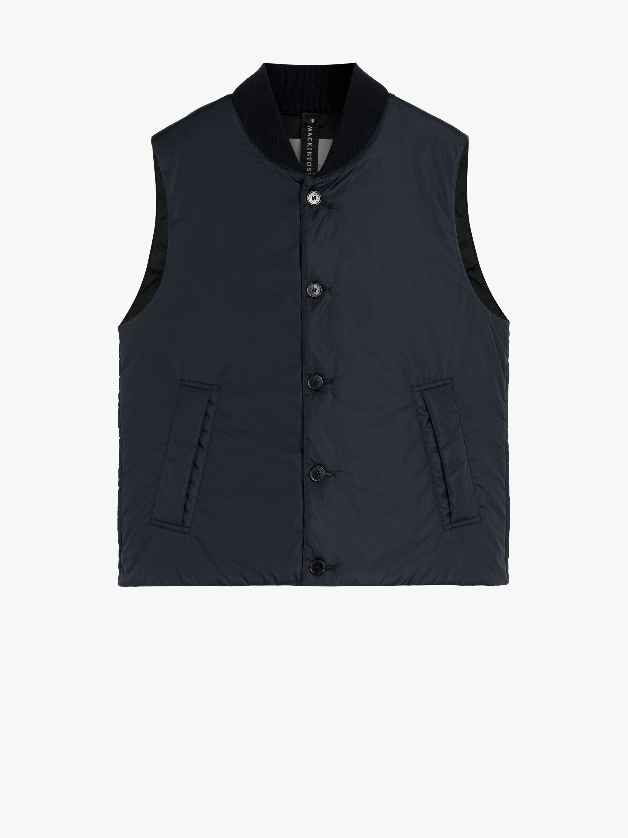 NEW DUNDEE MIDNIGHT BLUE NYLON LINER VEST - 1