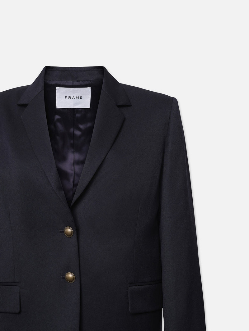The Oversized Blazer in Navy 3