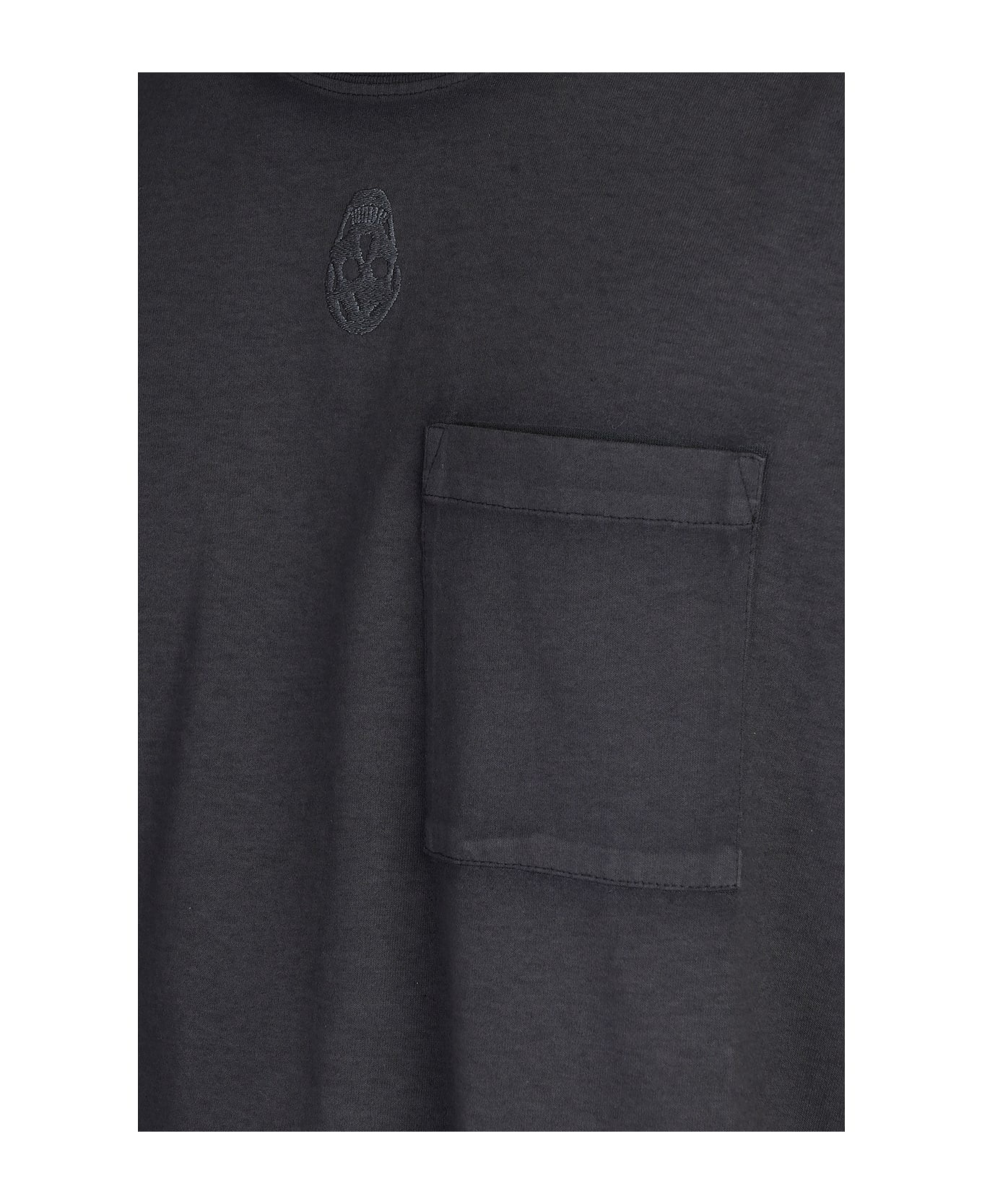 T-shirt In Black Cotton - 5