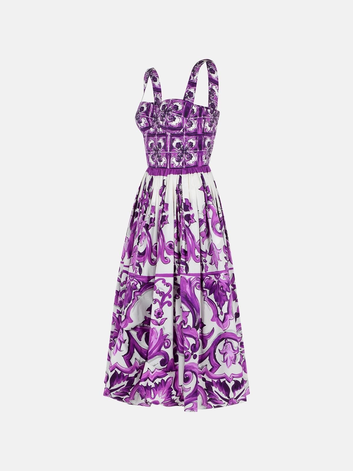 MAJOLICA DRESS IN COTTON POPLIN - 2