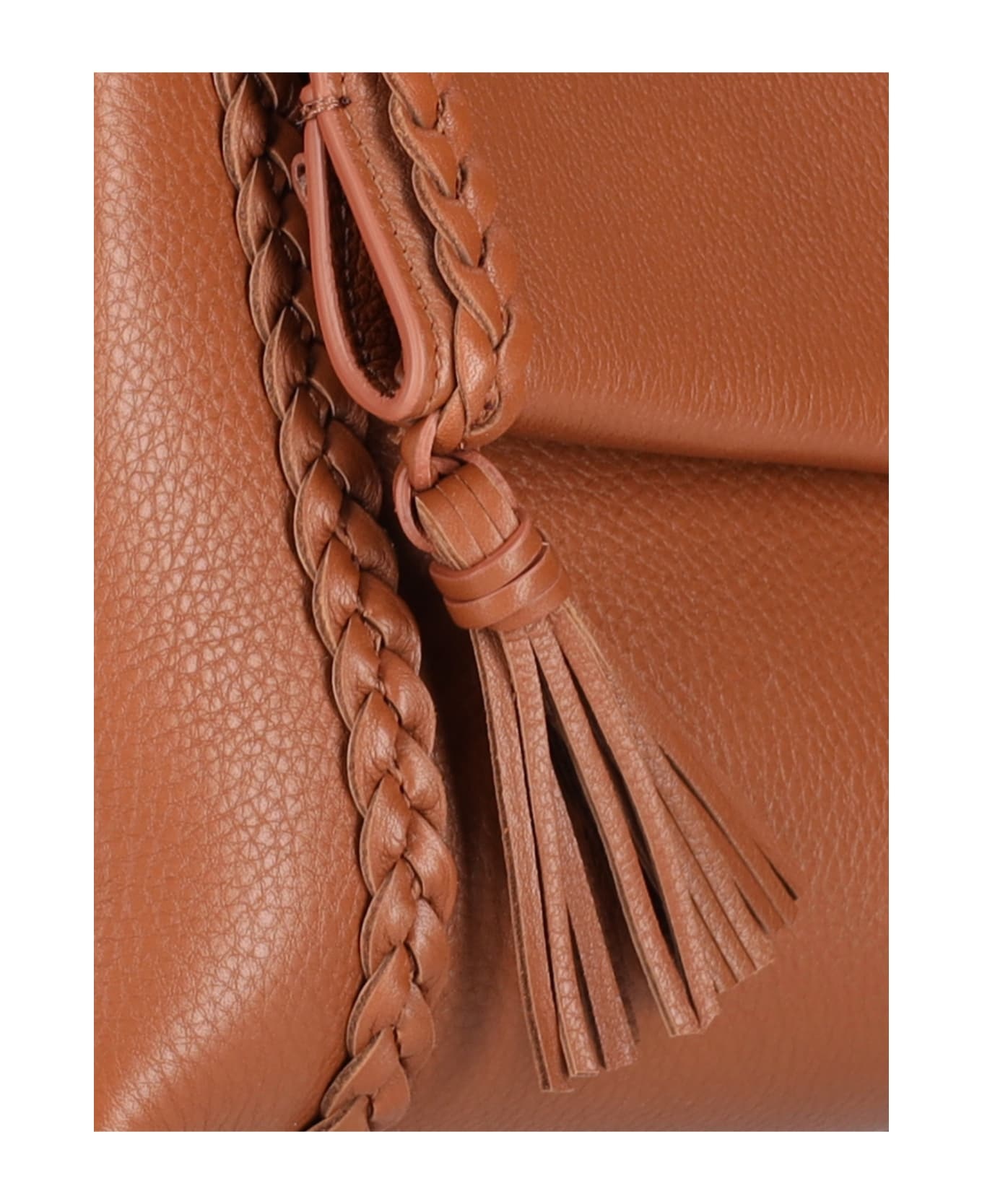 Caramel Medium Soft Penelope Shoulder Bag - 4