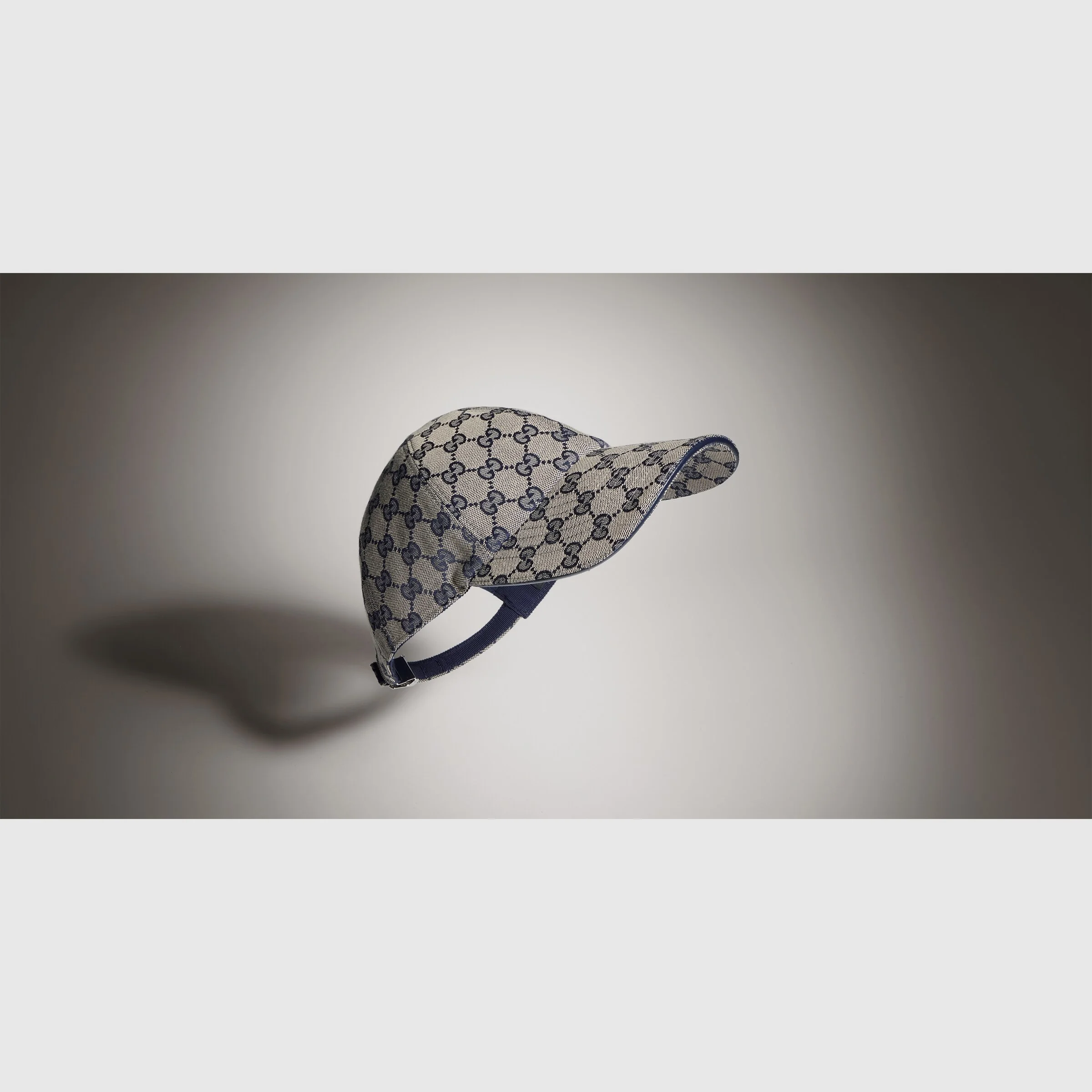 GG cotton canvas baseball hat - 1