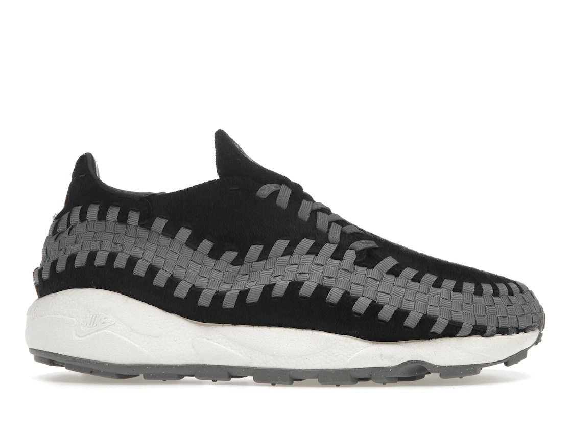 Nike Air Footscape Woven Black Smoke Grey (Women's) - 1