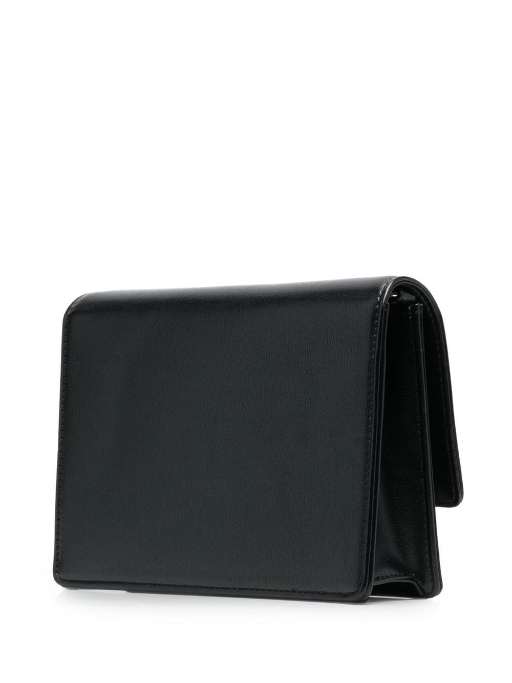 logo-plaque clutch bag - 3