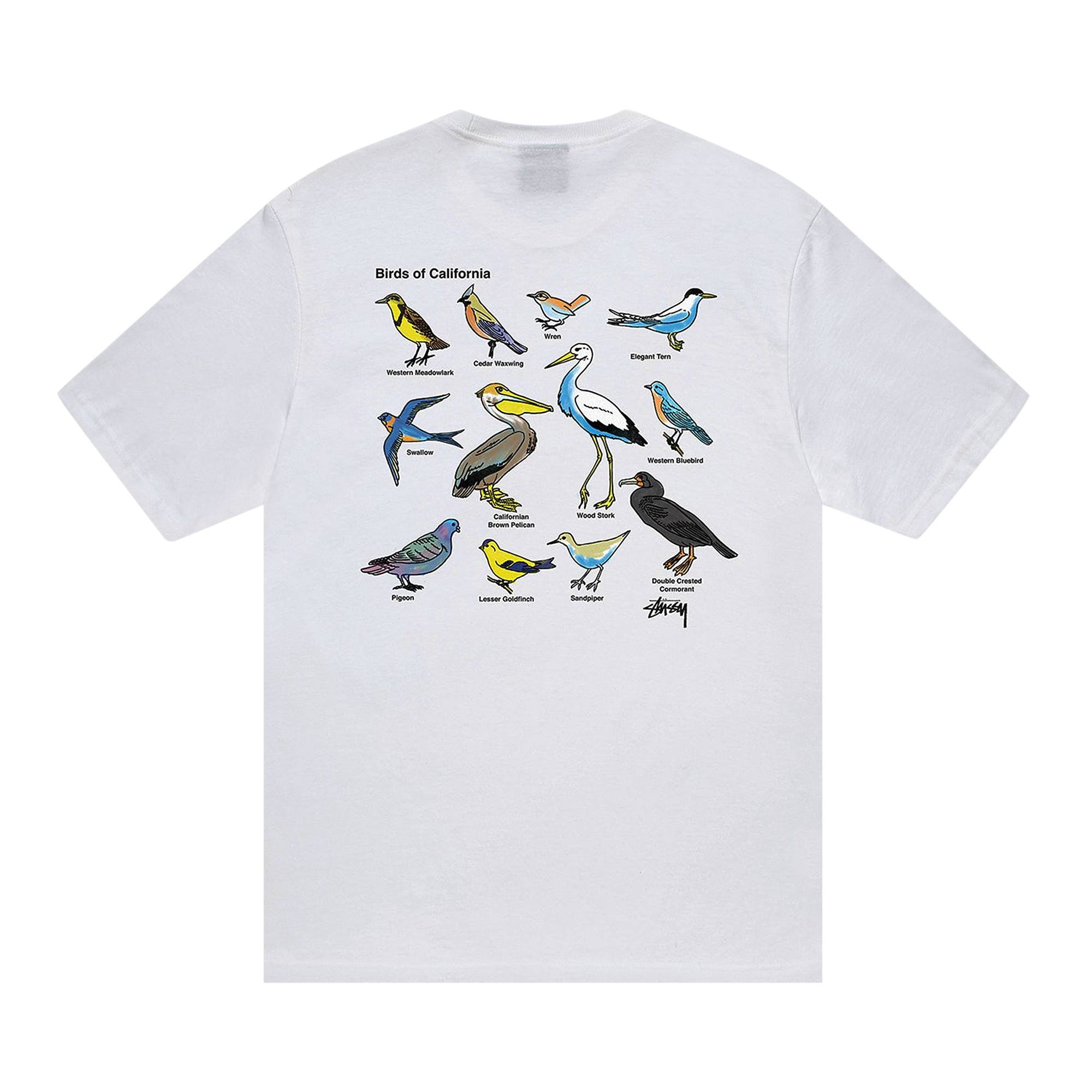 Stussy California Birds Tee 'White' - 2