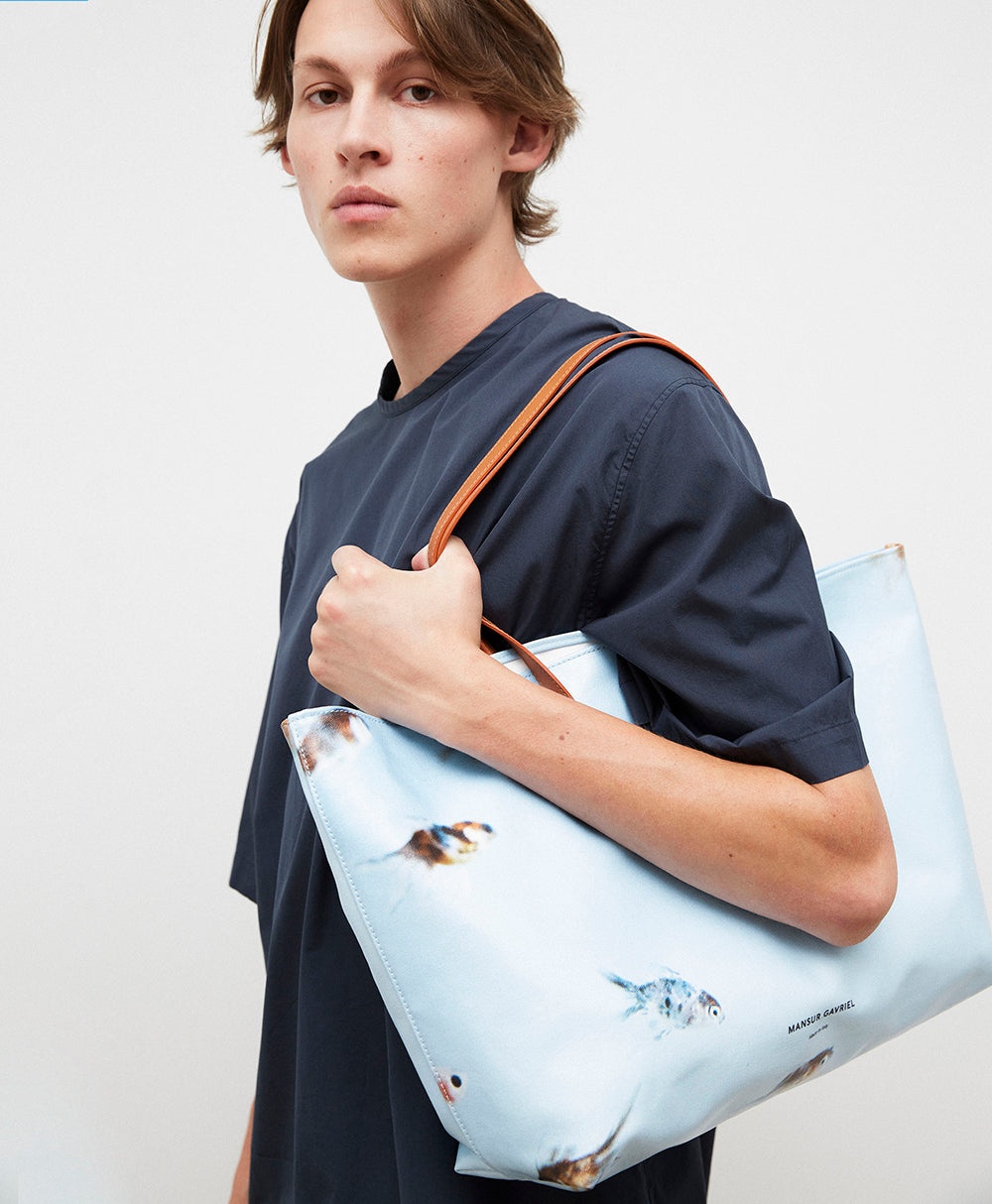 PHOTO PRINT BEACH TOTE - 3