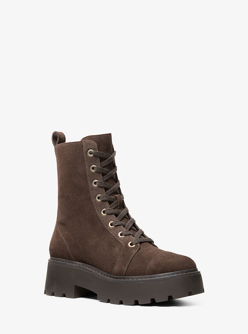 Blake Suede Combat Boot 1