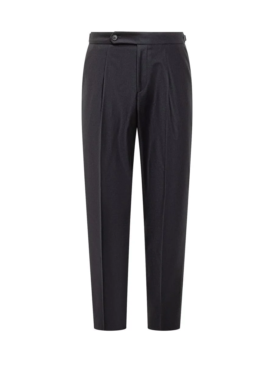 Boss Black Boss Pants With Pences And Zip Closure - 1