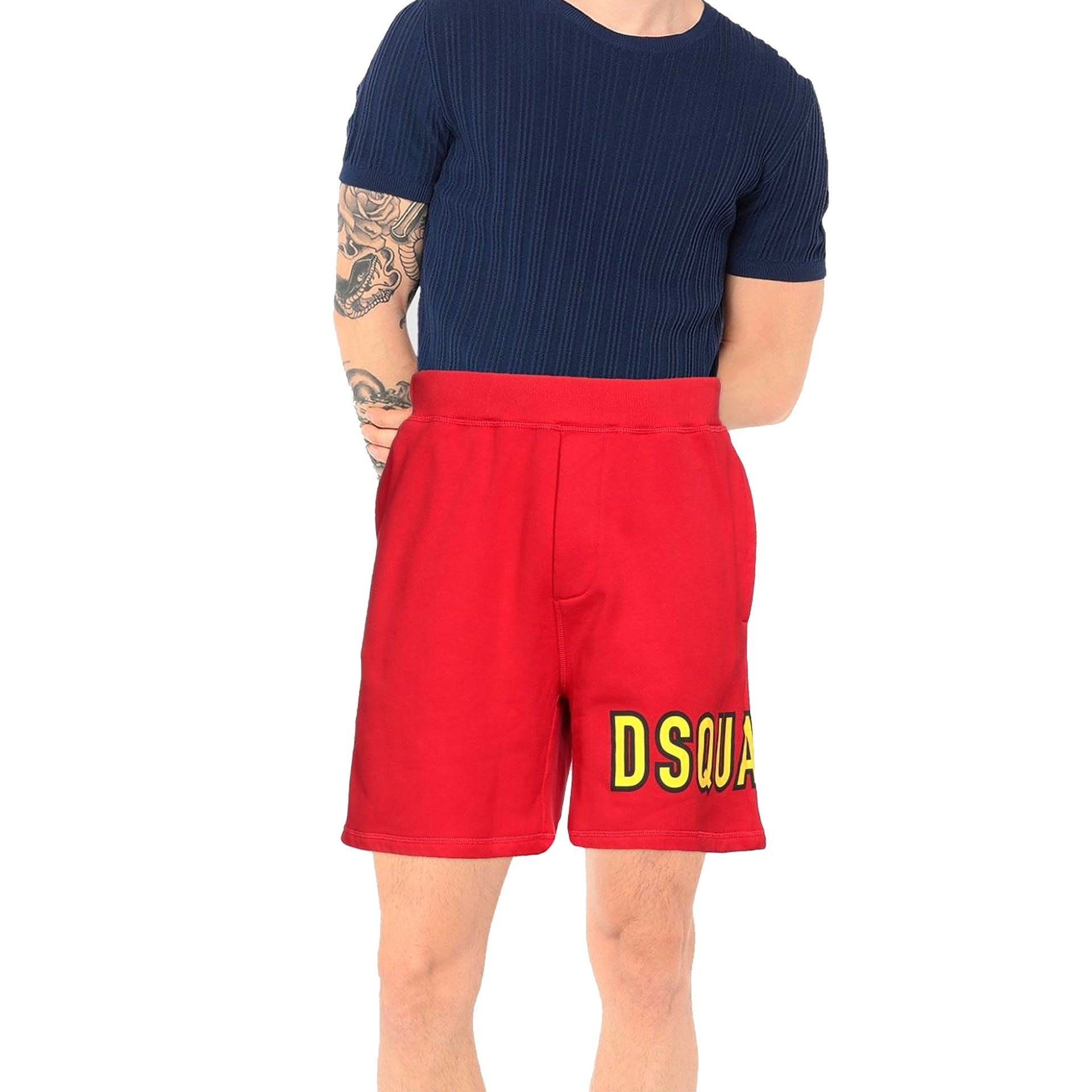 Dsquared2 Cotton Logo Shorts Men - 2