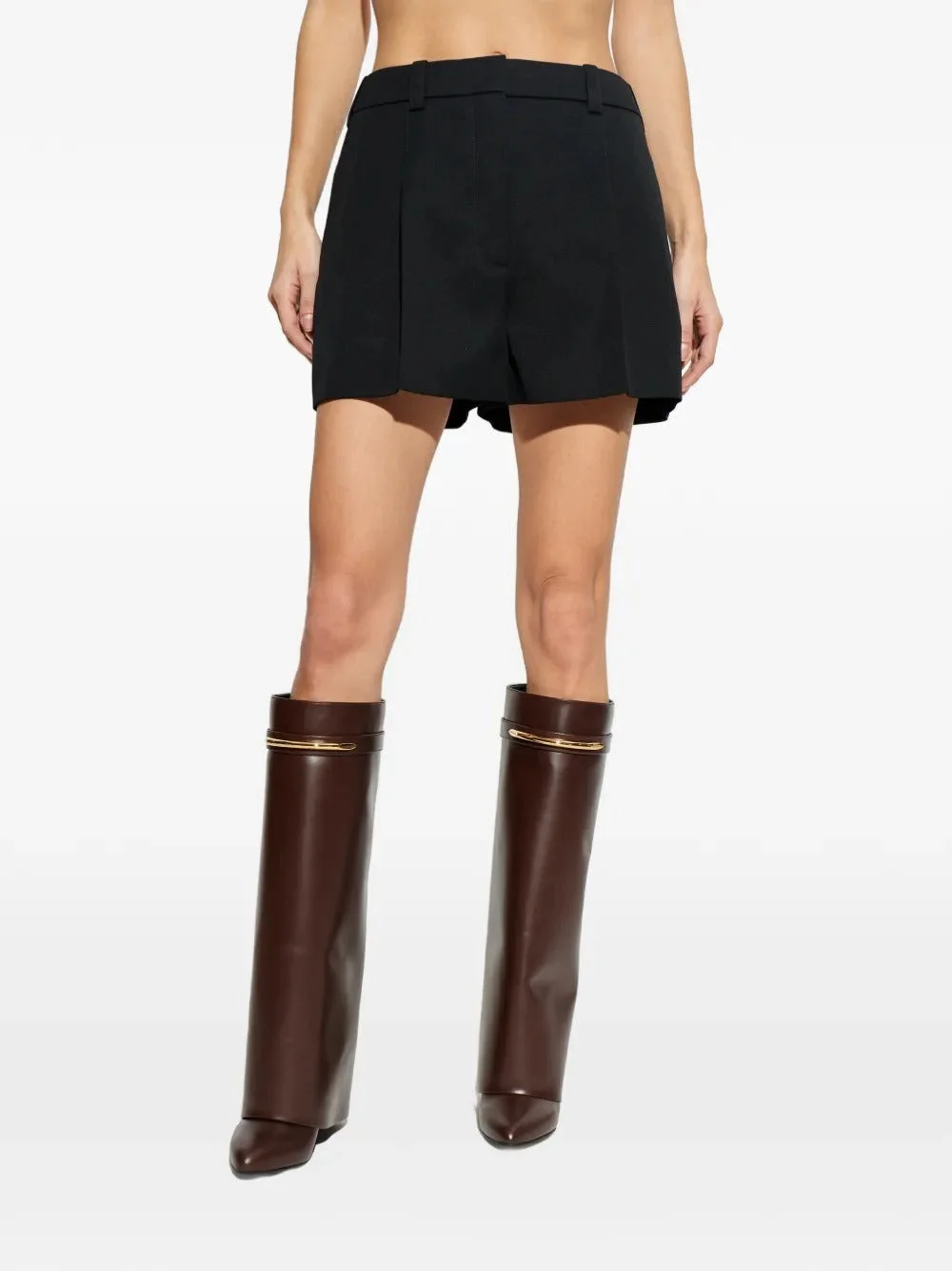 GIVENCHY - Women Pleated Shorts - 1