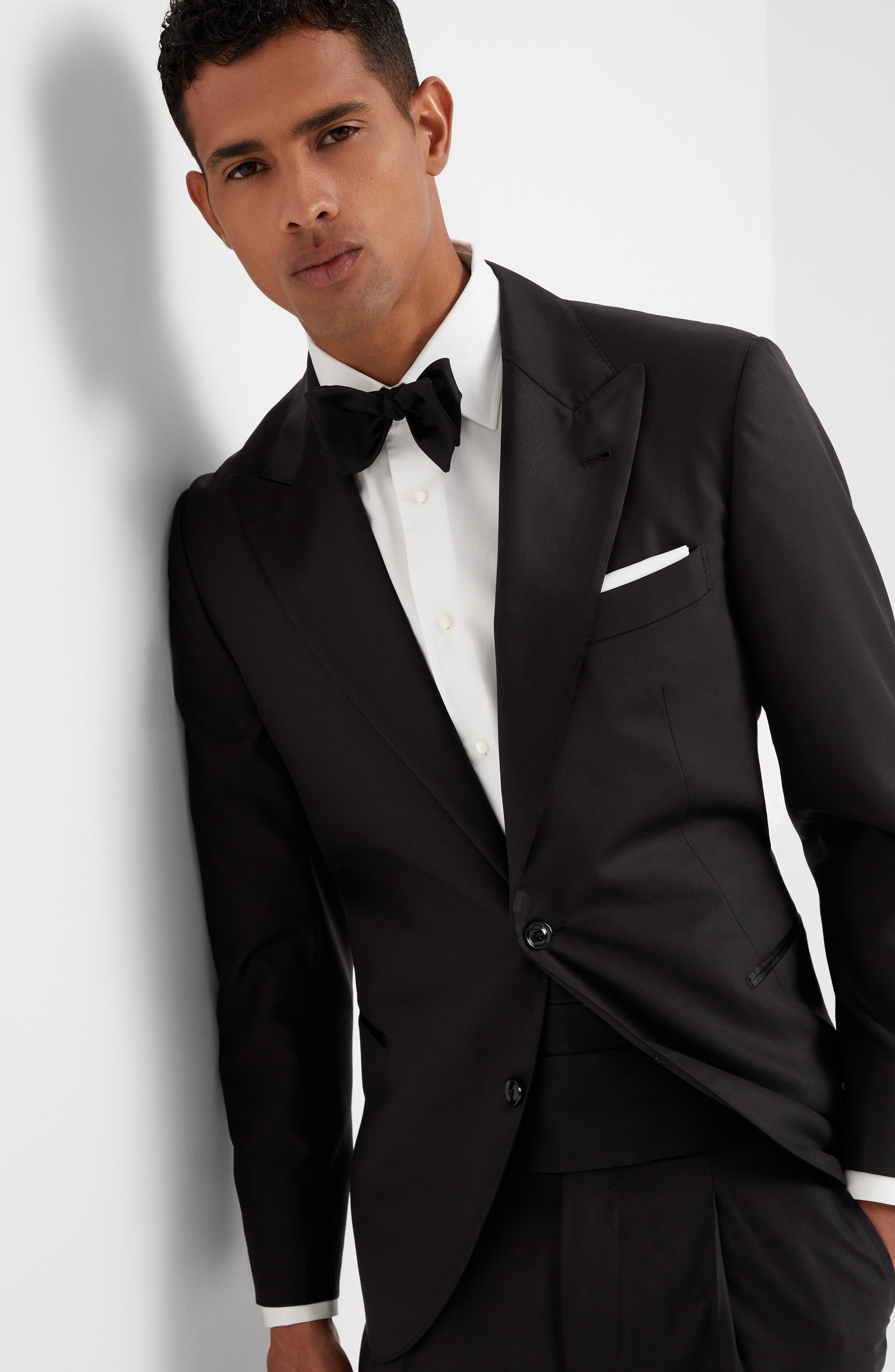 Brunello Cucinelli Tuxedo with peak lapel in Black at Nordstrom - 5