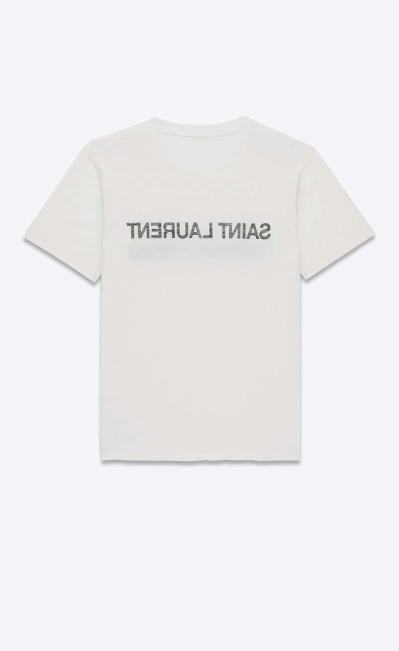 SAINT LAURENT saint laurent reverse t-shirt outlook