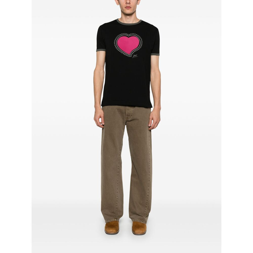 Dries Van Noten Black T-Shirts & Vests - T-Shirts Men - 4