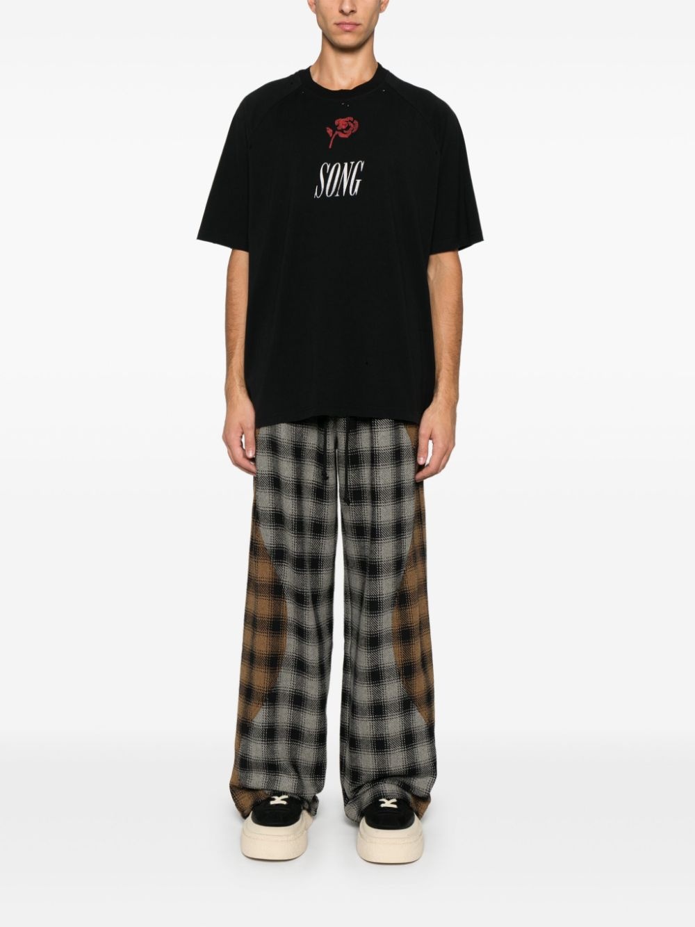 Song-print T-shirt - 2