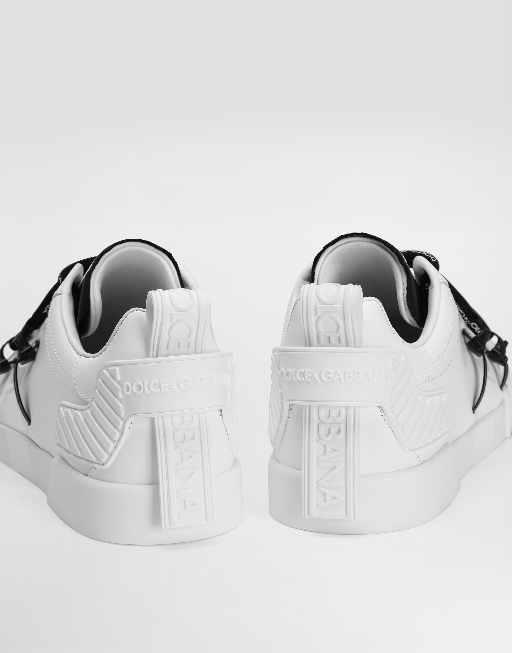 Portofino sneakers in calfskin and patent leather - 4