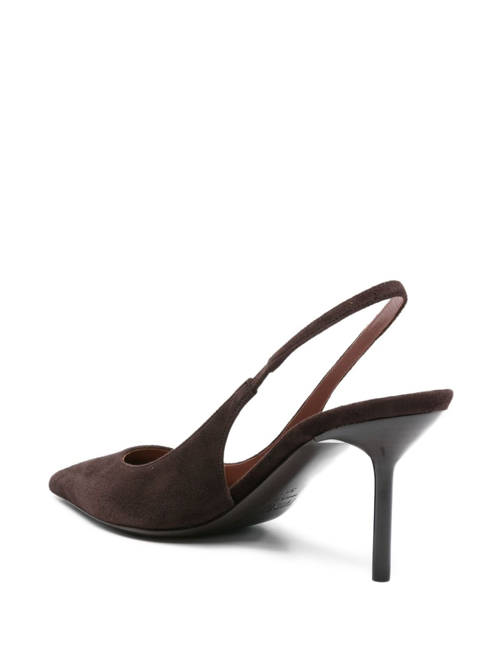 75mm slingback pointed-toe sandals - 3