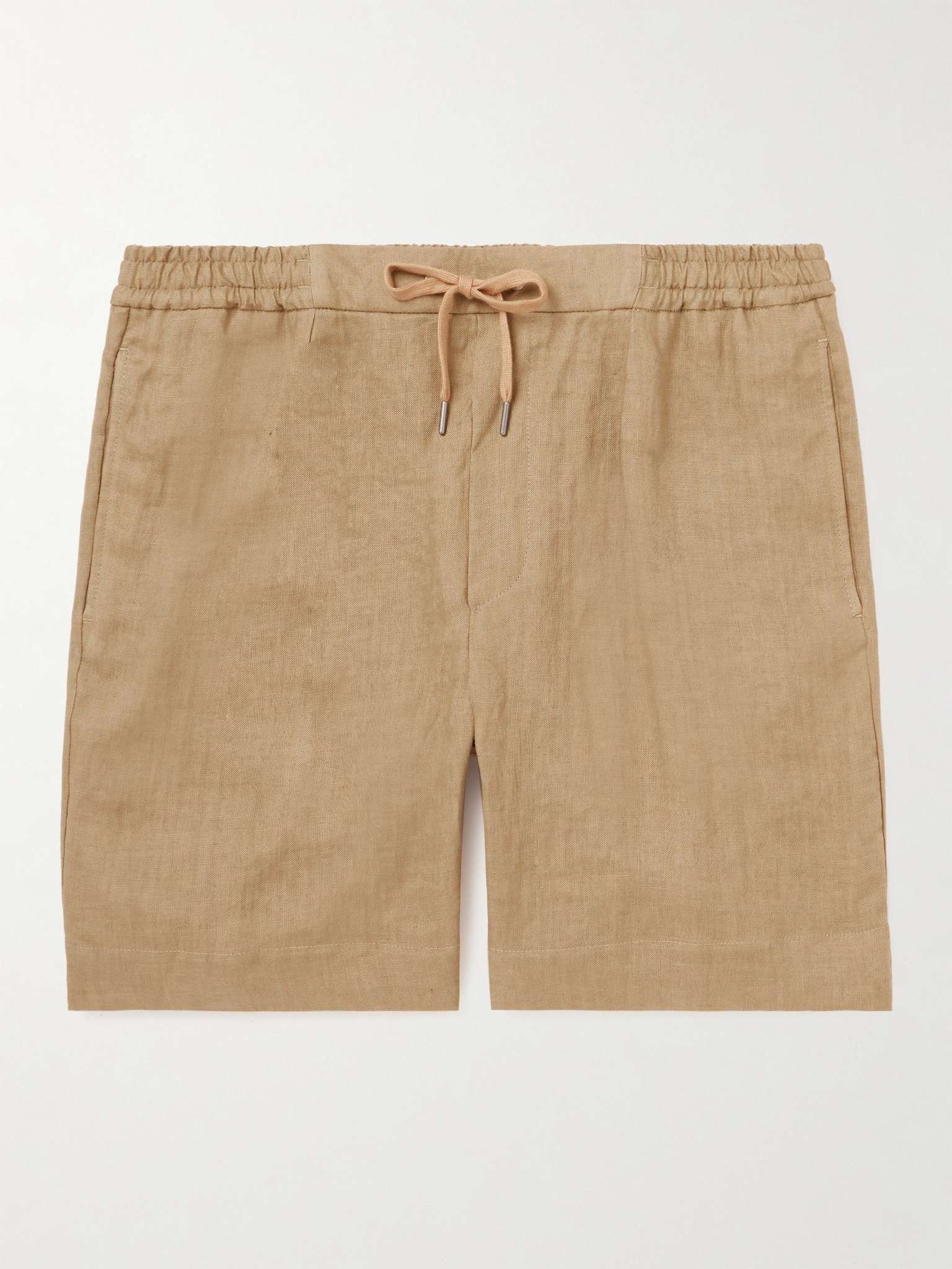 Dorset Straight-Leg Linen Shorts - 1