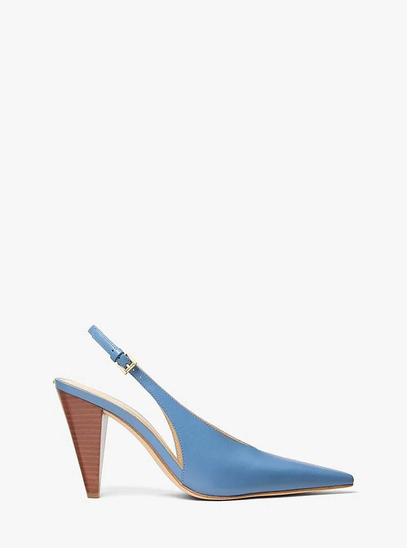 Electra Leather Slingback Pump - 1