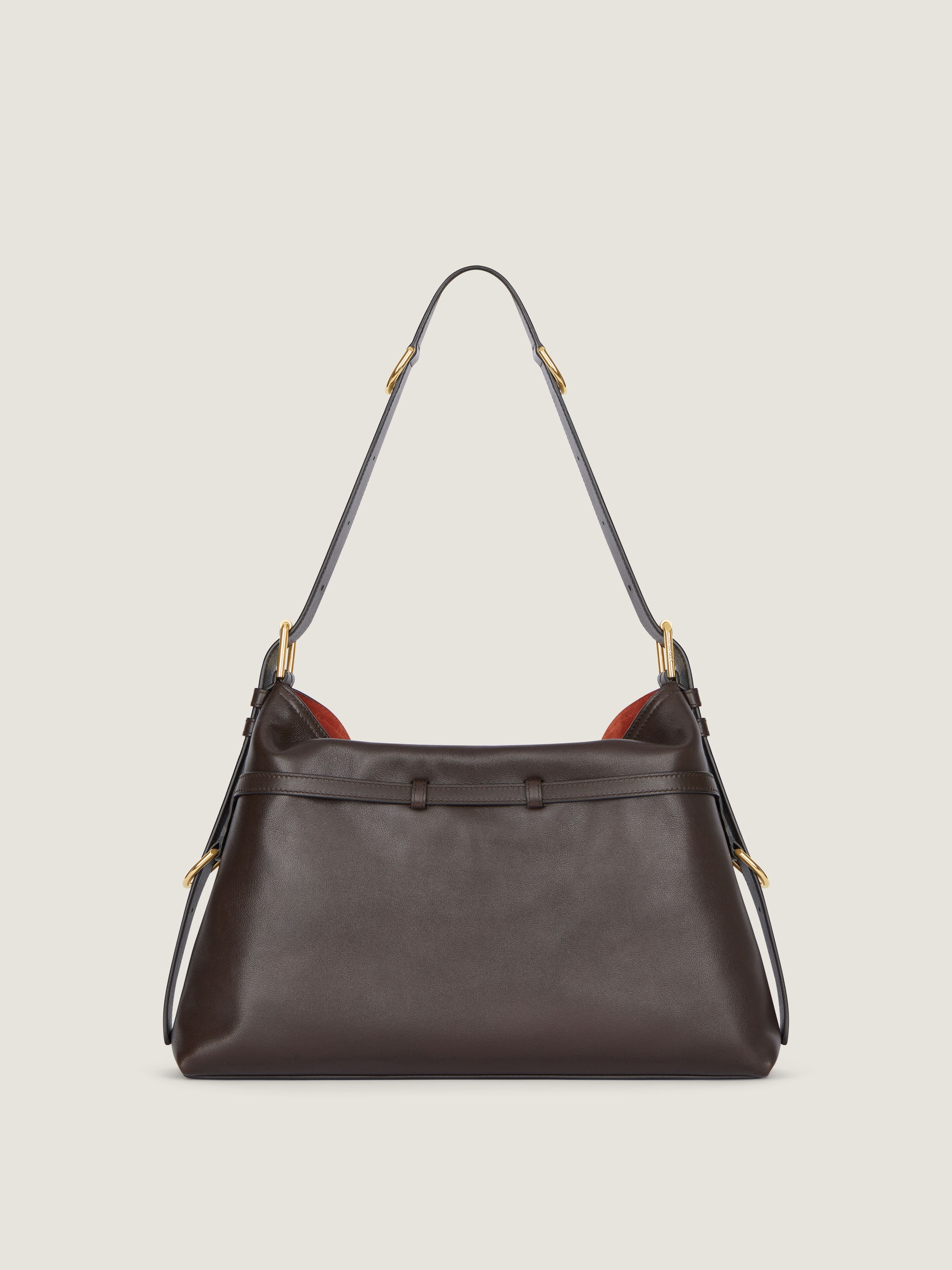 MEDIUM VOYOU BAG IN SHINY LEATHER - 4
