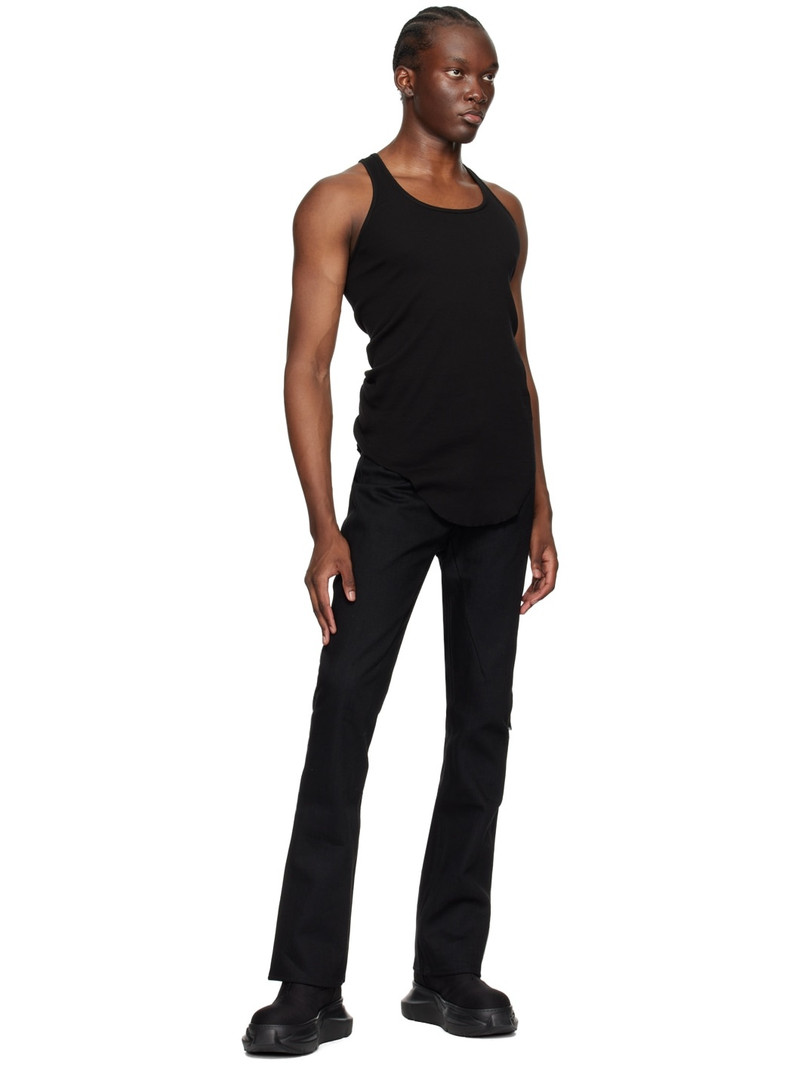 Rick Owens DRKSHDW Black Jim Cut Jeans outlook