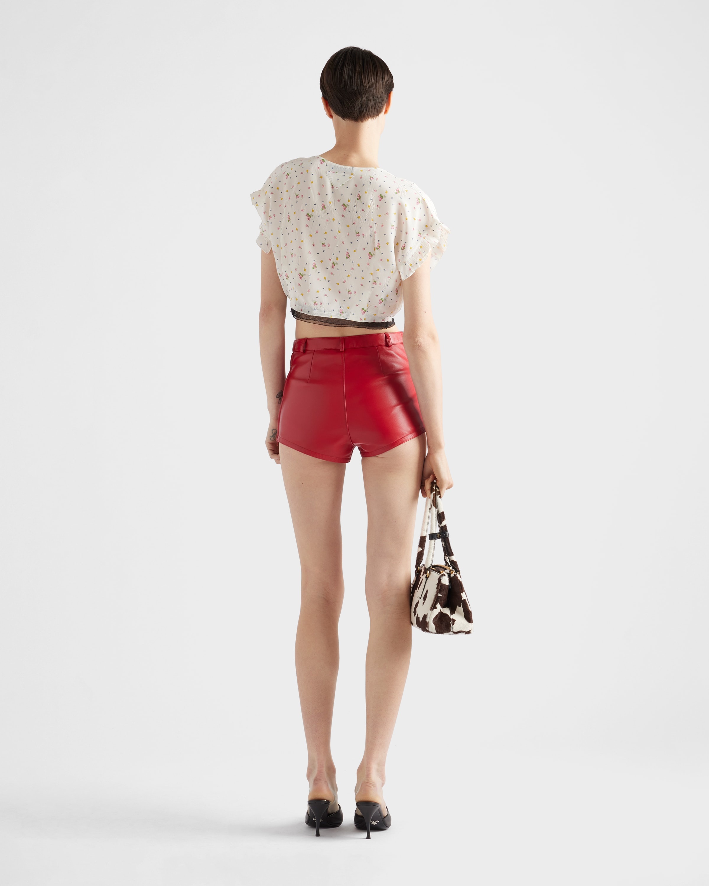 Nappa leather culottes - 5