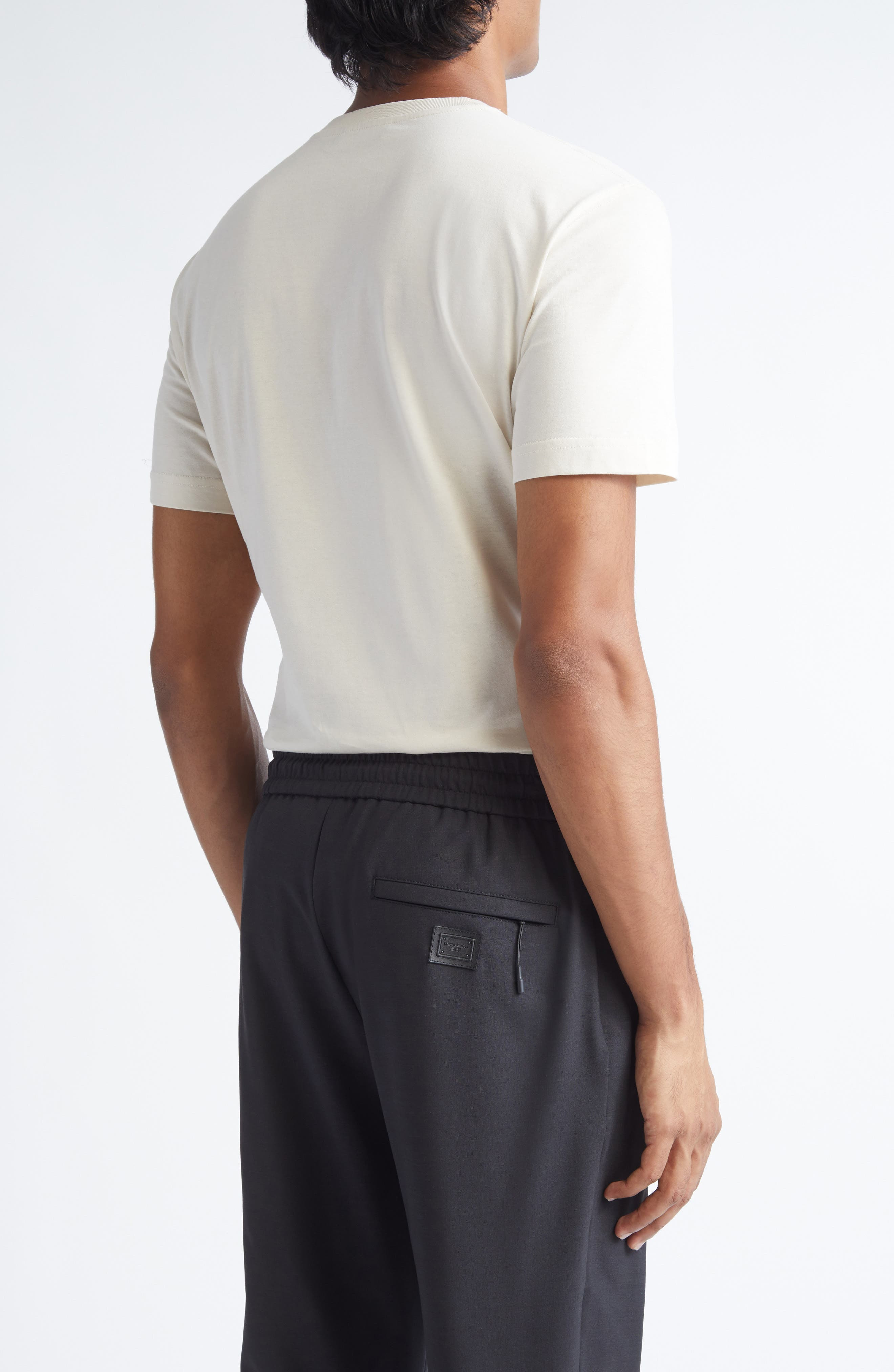 Dolce&Gabbana Logo Graphic T-Shirt in A4567 Panna at Nordstrom - 2
