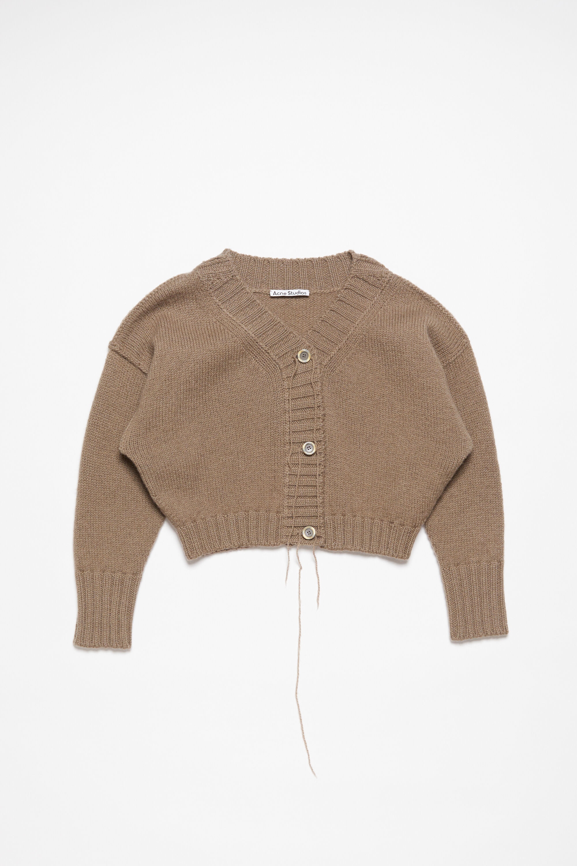 Knit cardigan - Mud Brown - 6