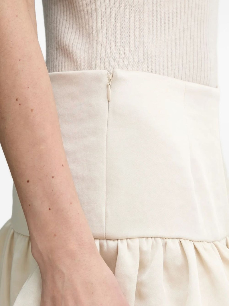 bubble-hem mini skirt 3