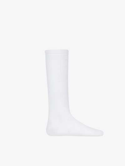 Givenchy GIVENCHY Sport socks outlook